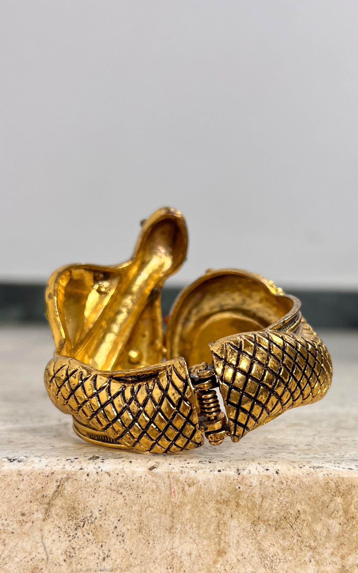 Vintage Snake Cobra Arm Cuff