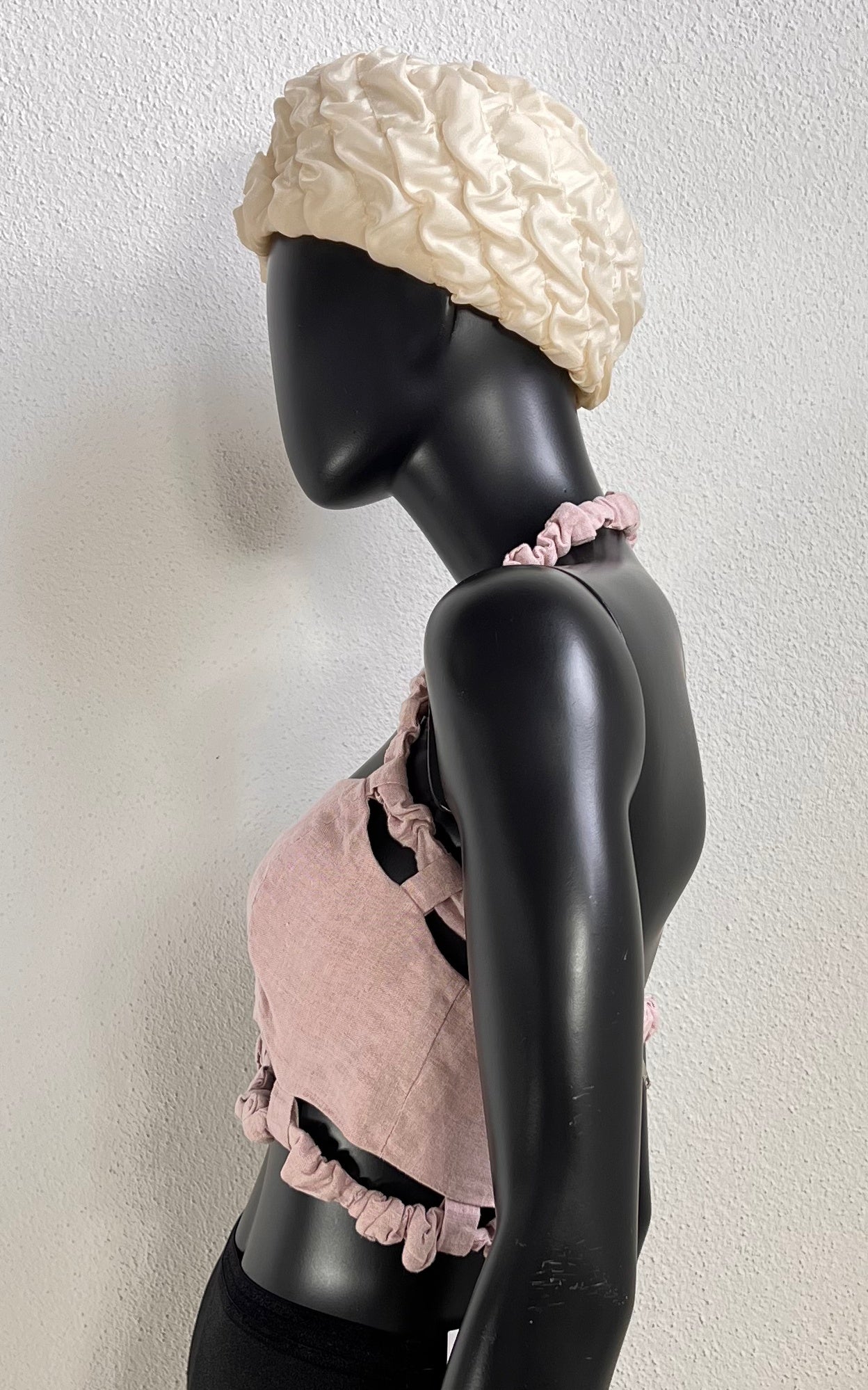 Ganni Hemp Cut Out Top