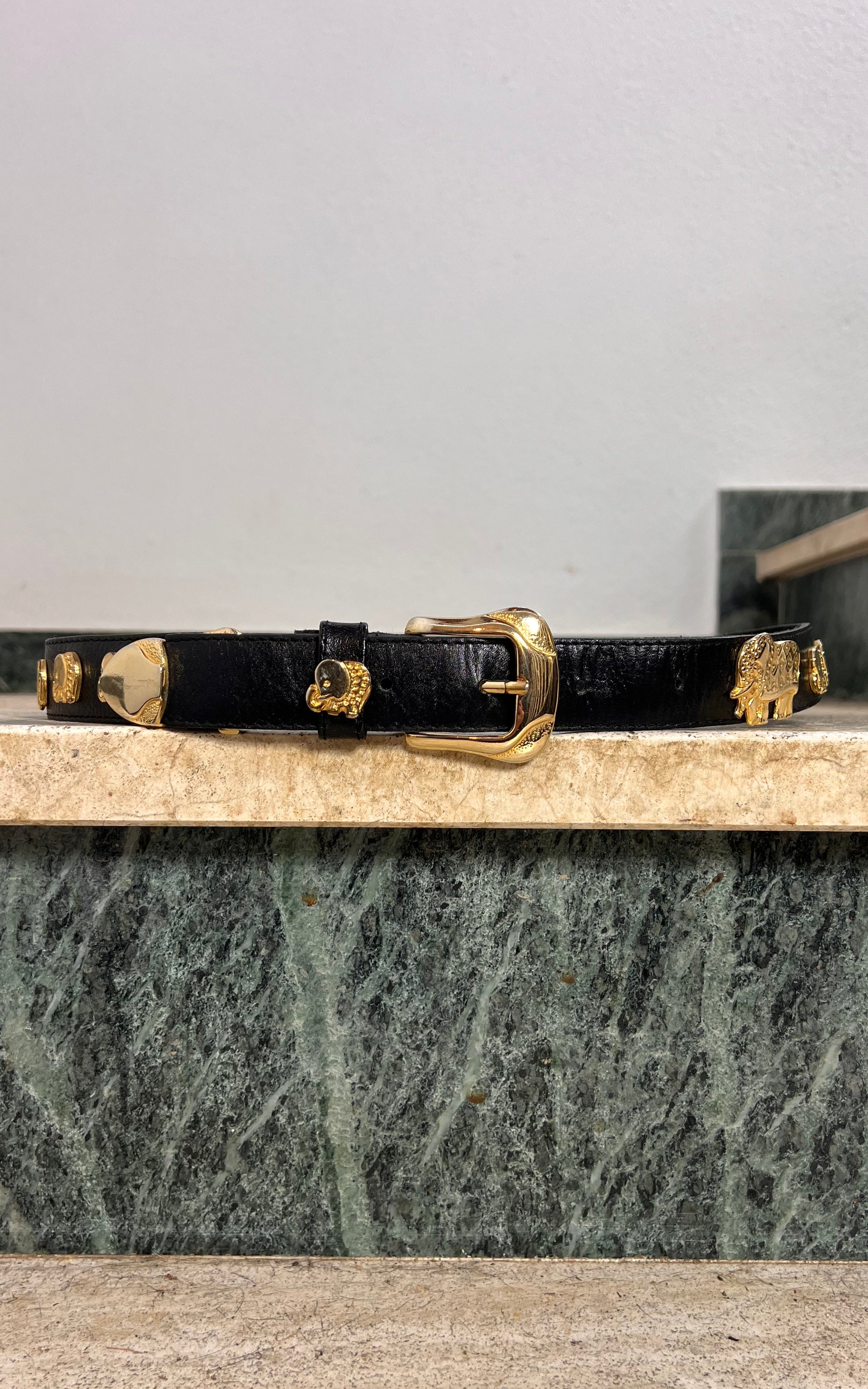 Vintage 90s Elephant Belt