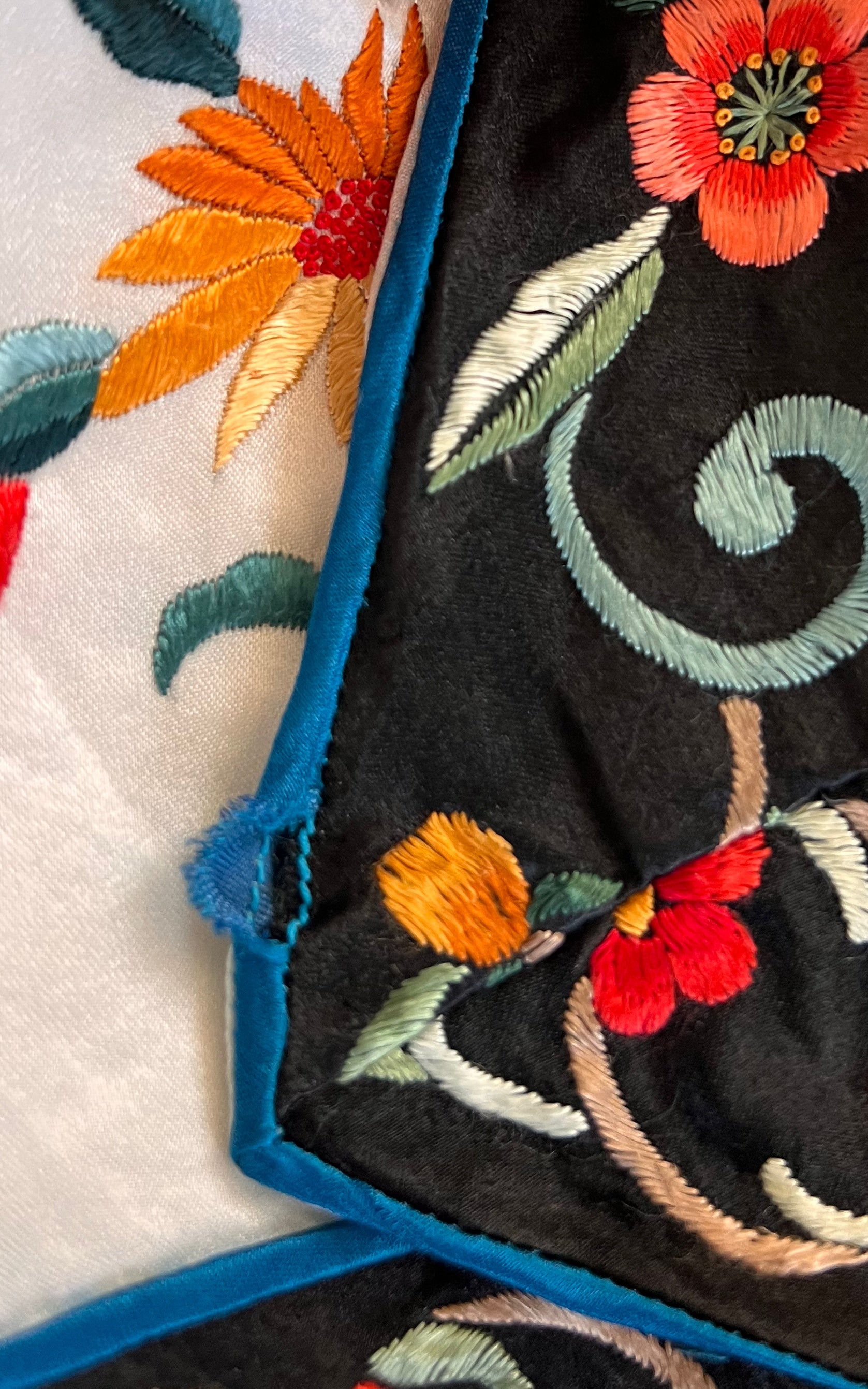 Vintage Embroidered Chinese Silk Jacket