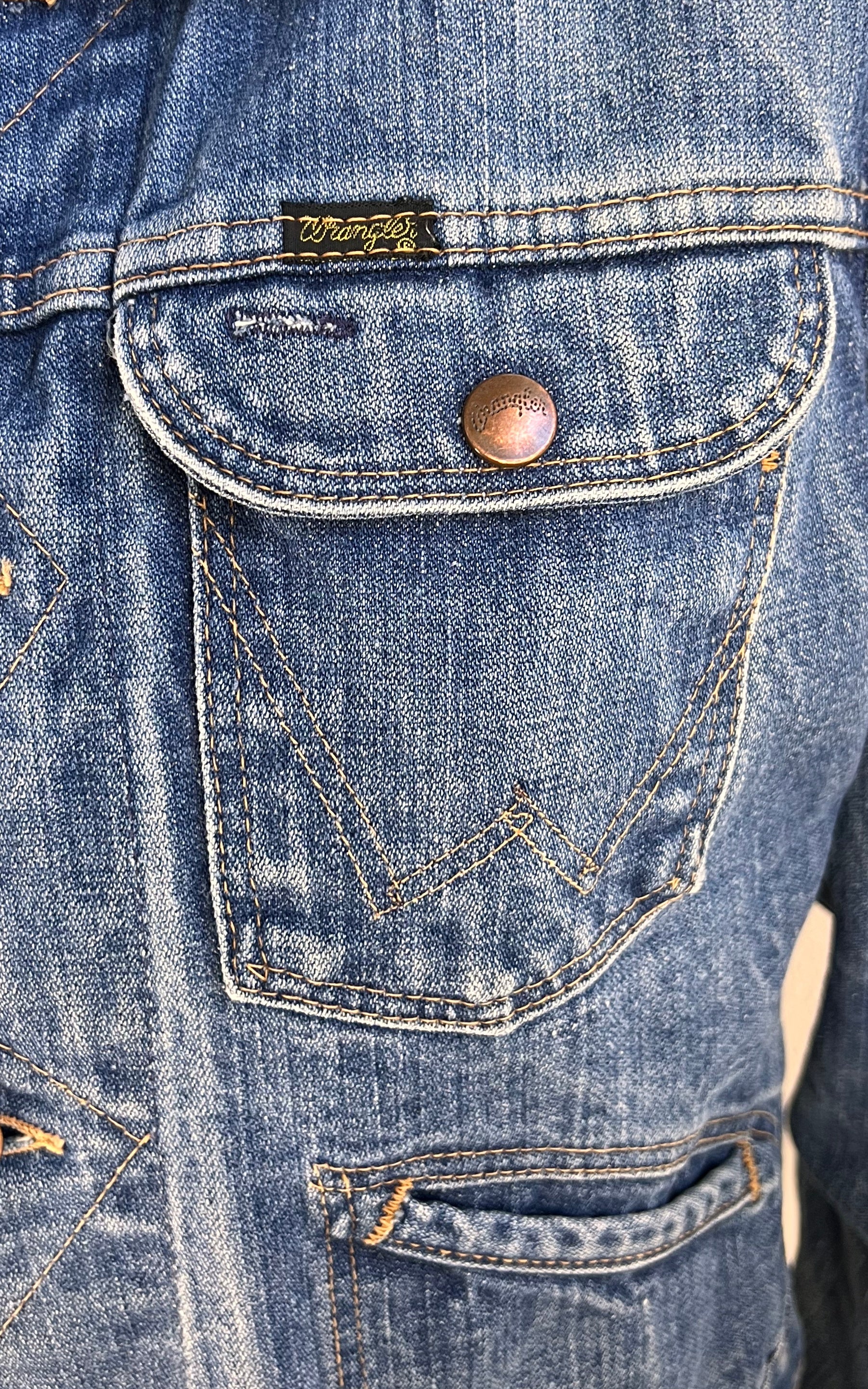 Vintage Wrangler late 70s Denim Jacket