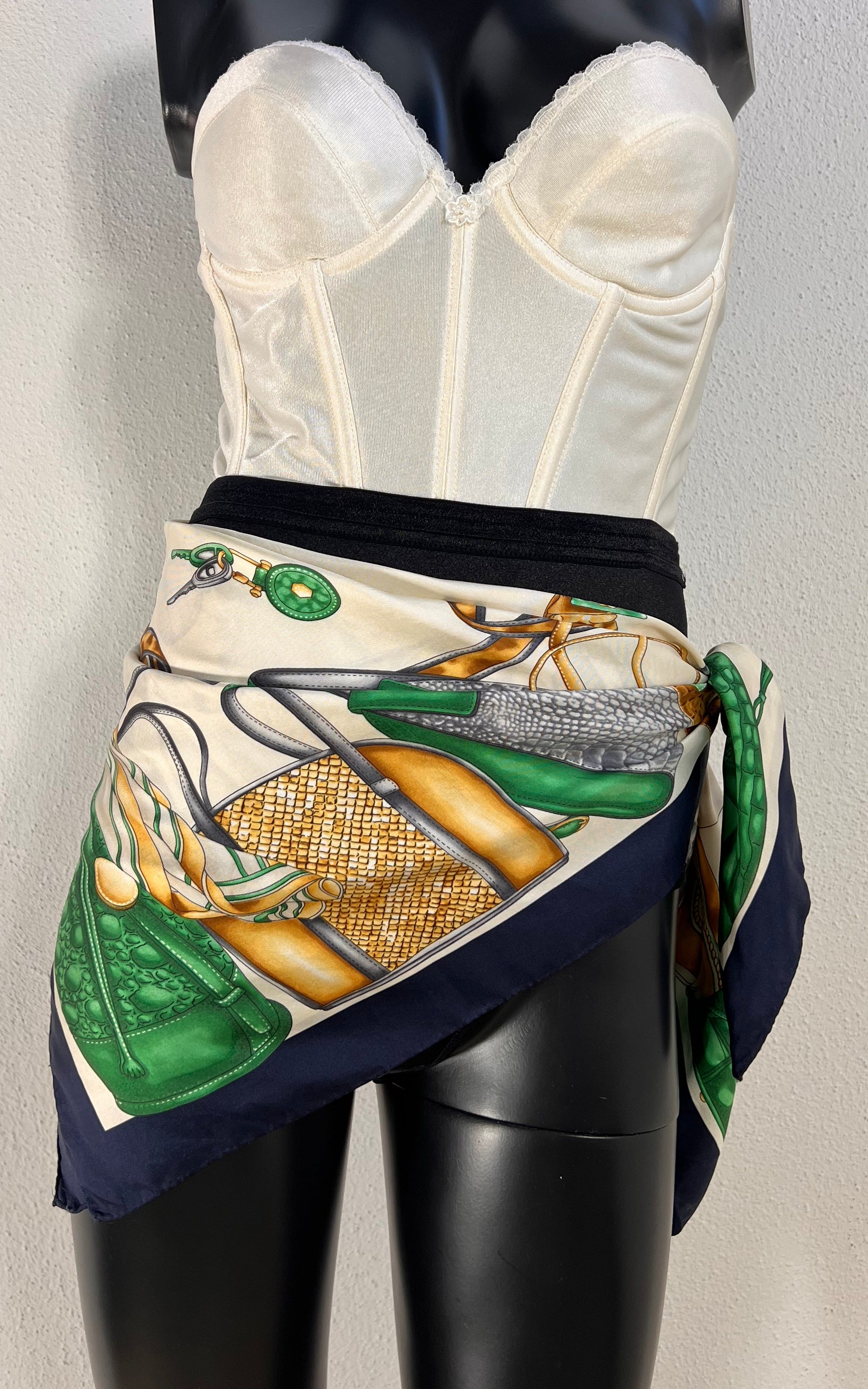 Vintage Silk Foulard