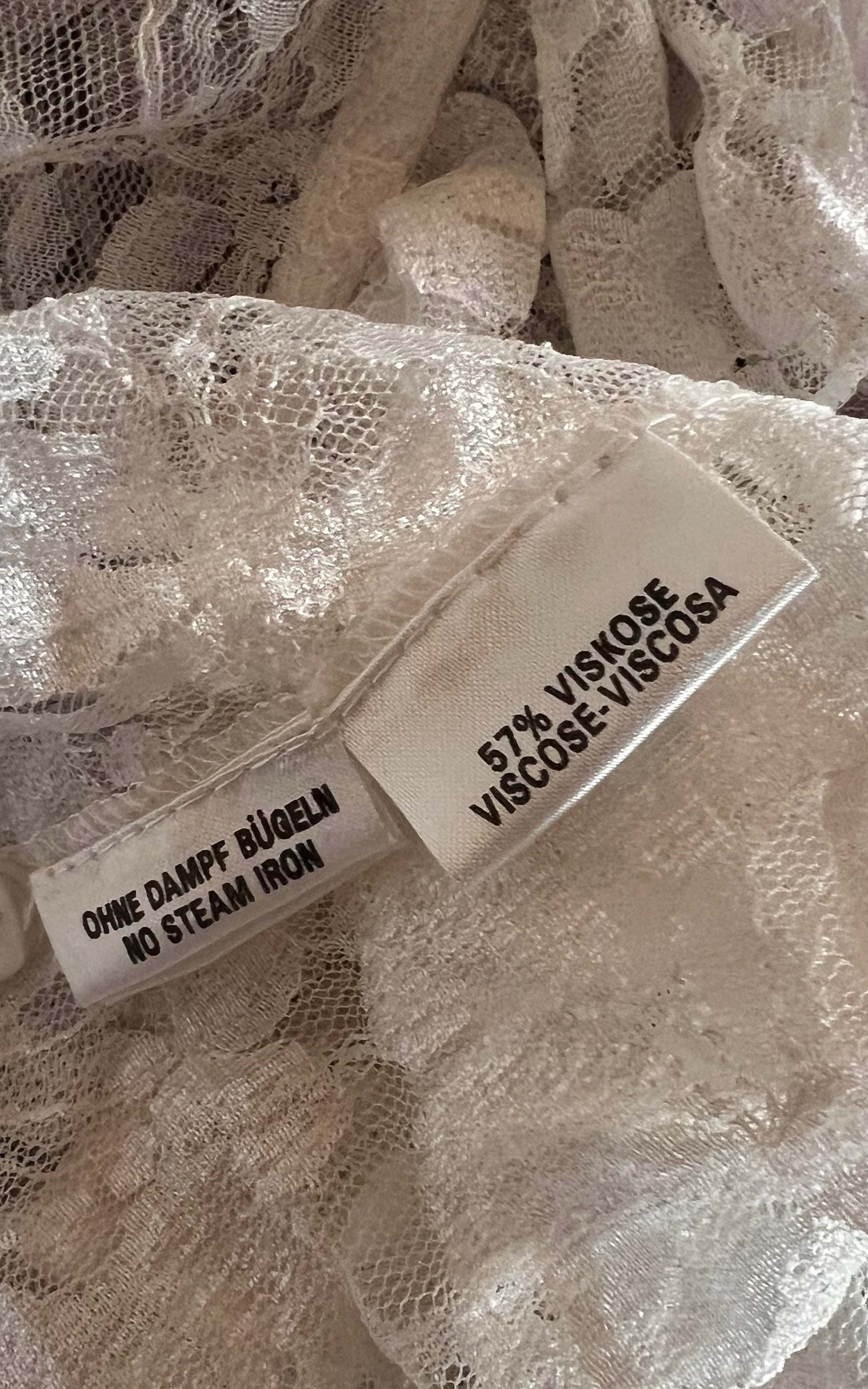 Vintage Alba Moda Lace Blouse