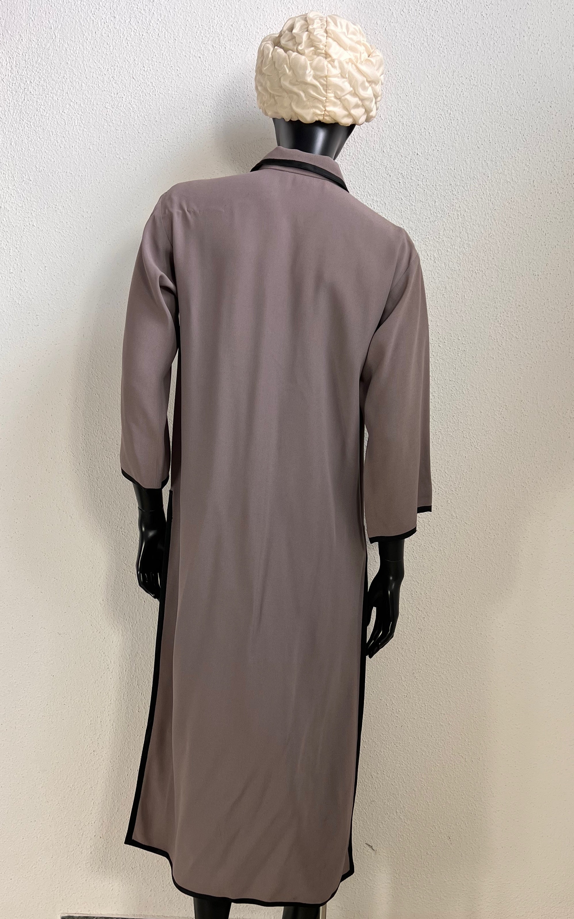 Vintage Yves Saint Laurent Caftan Dress 2 Piece Suit