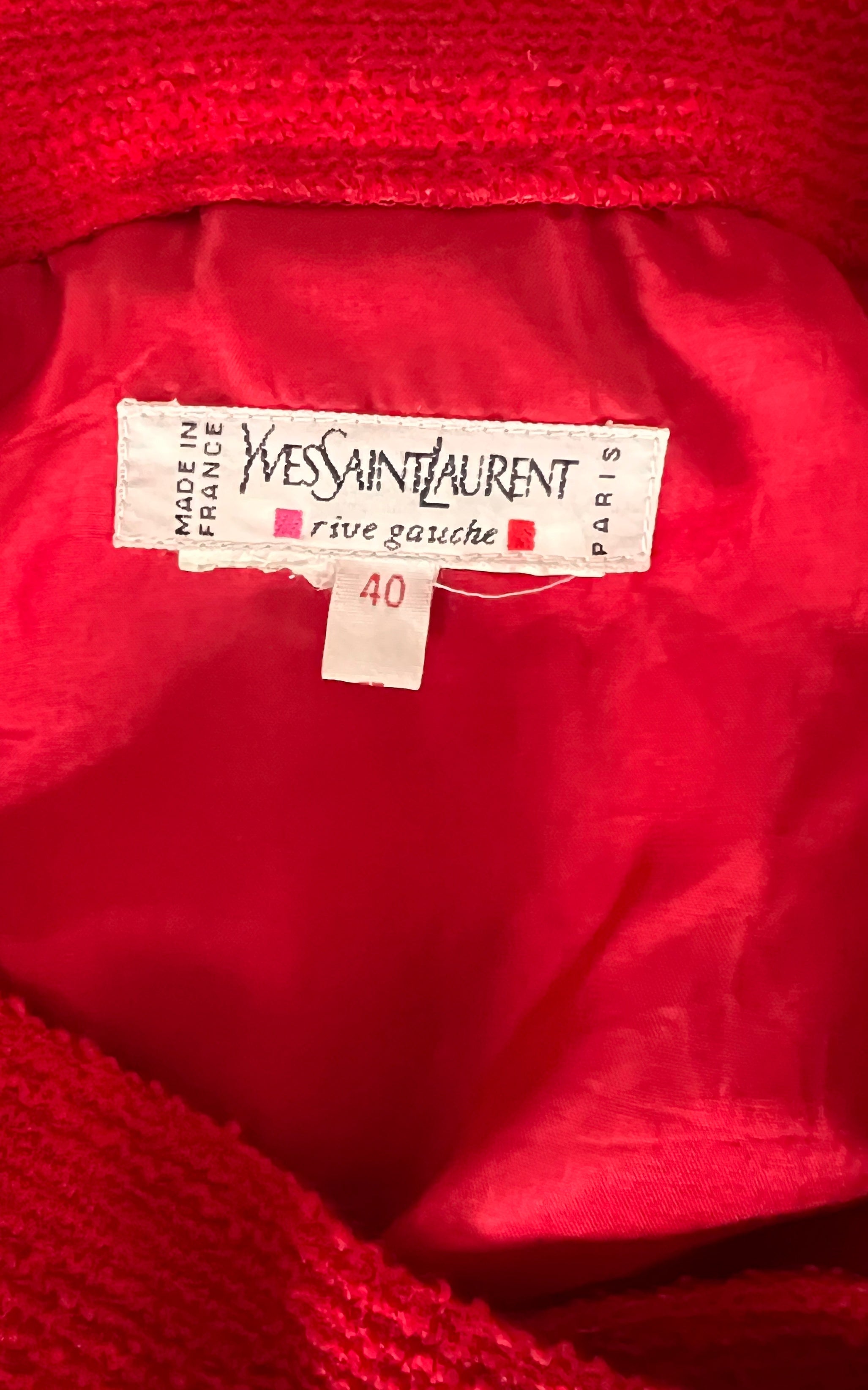 Costume vintage di Yves Saint Laurent