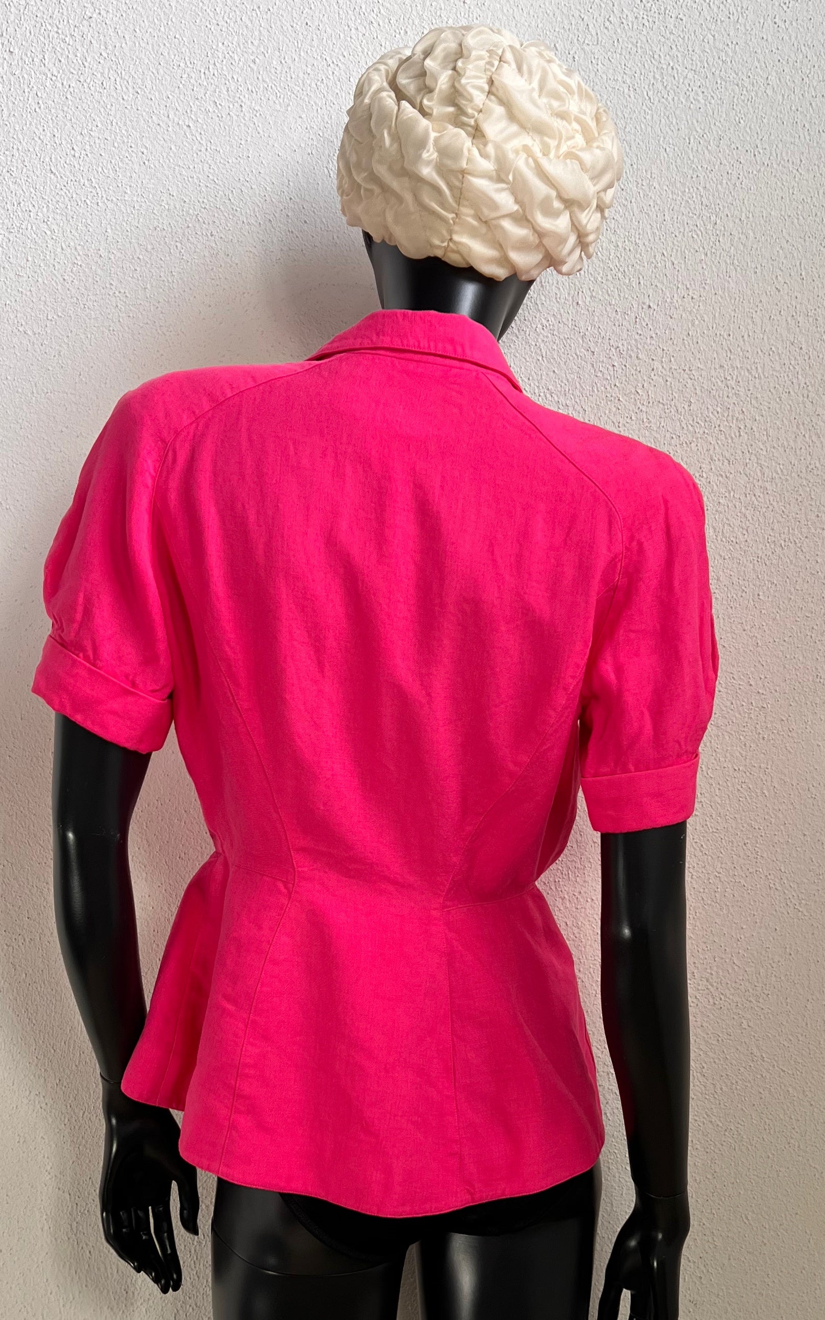 Vintage Thierry Mugler Linen Blazer