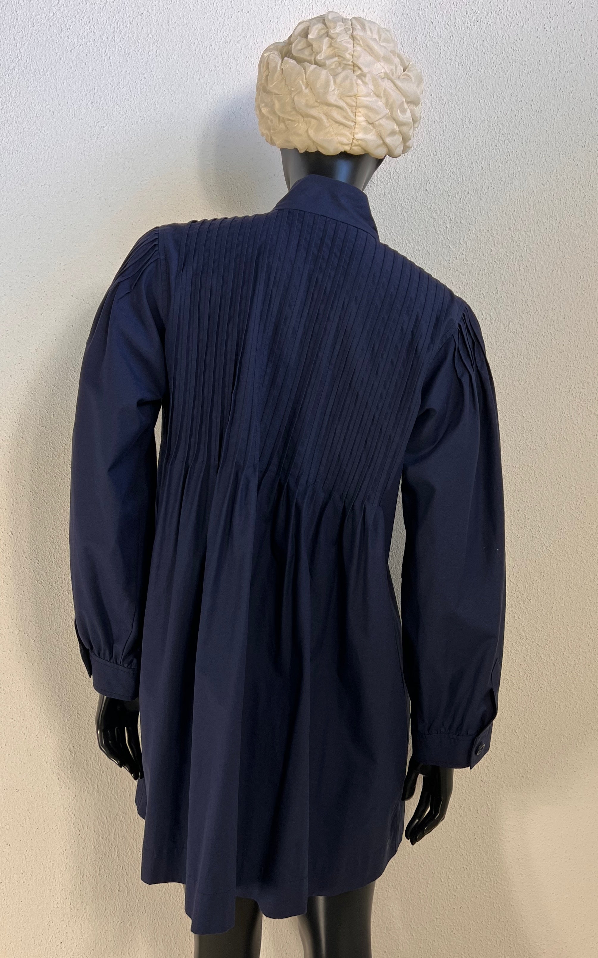 Vintage Yves Saint Laurent Pleats Mini Dress