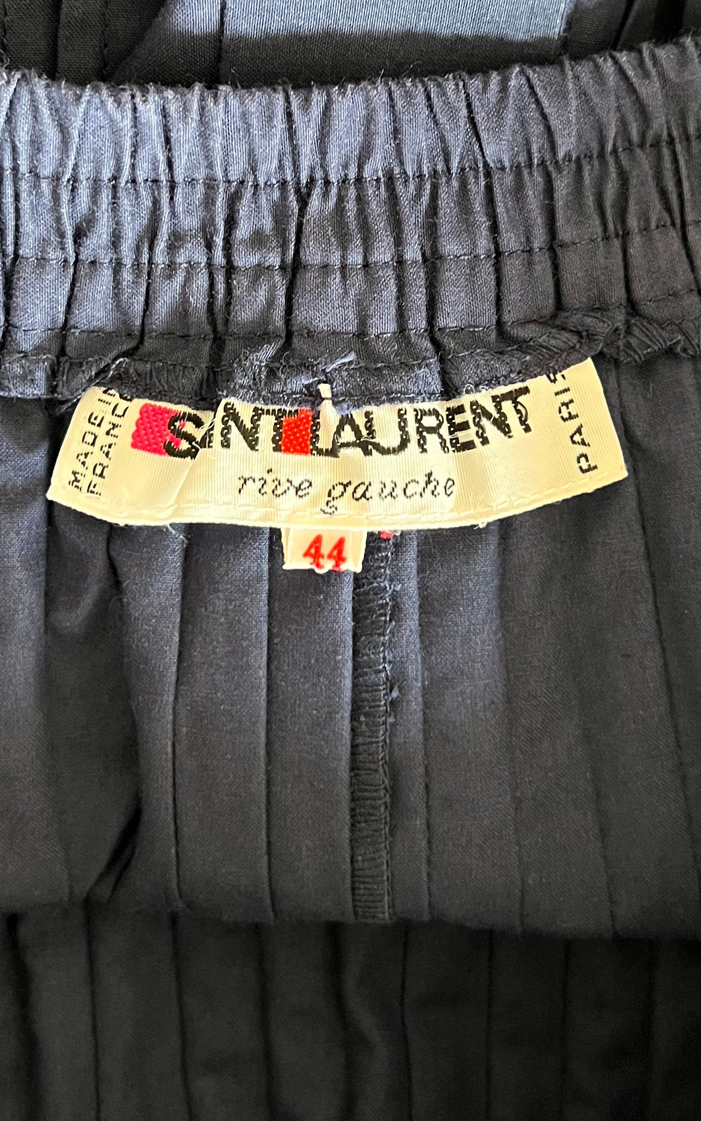 Vintage Yves Saint Laurent Pleats Skirt