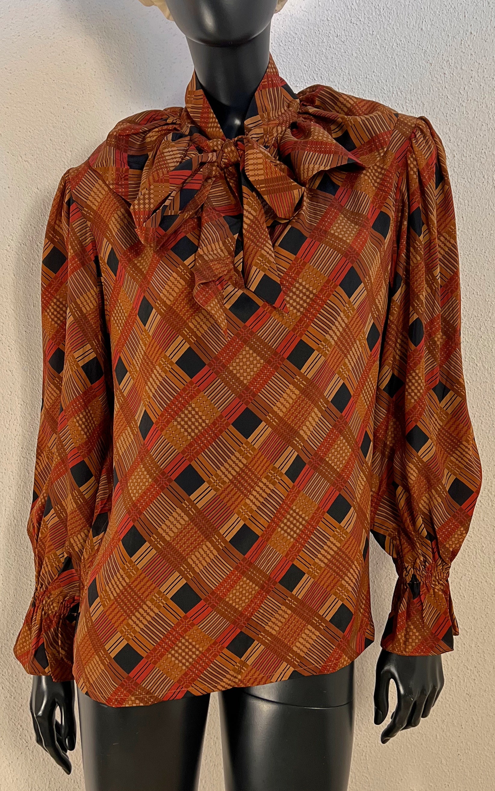 Vintage Yves Saint Laurent Silk Blouse