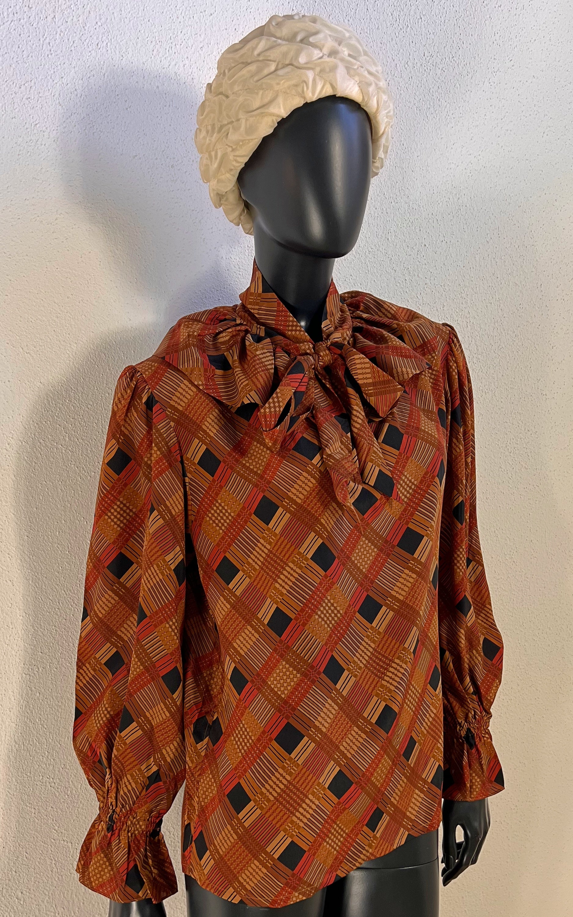 Vintage Yves Saint Laurent Silk Blouse