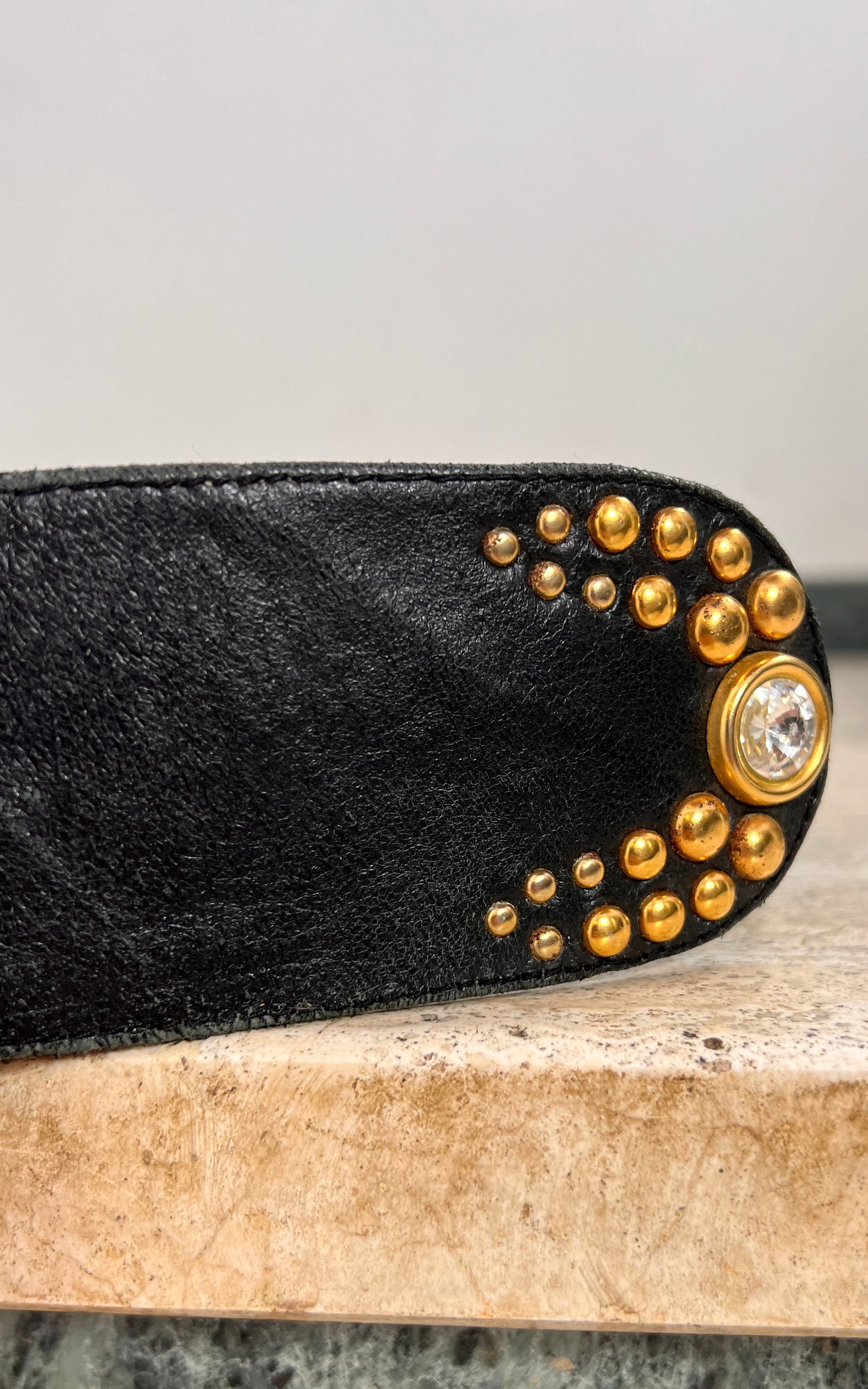 Vintage Big 90s Studded Belt