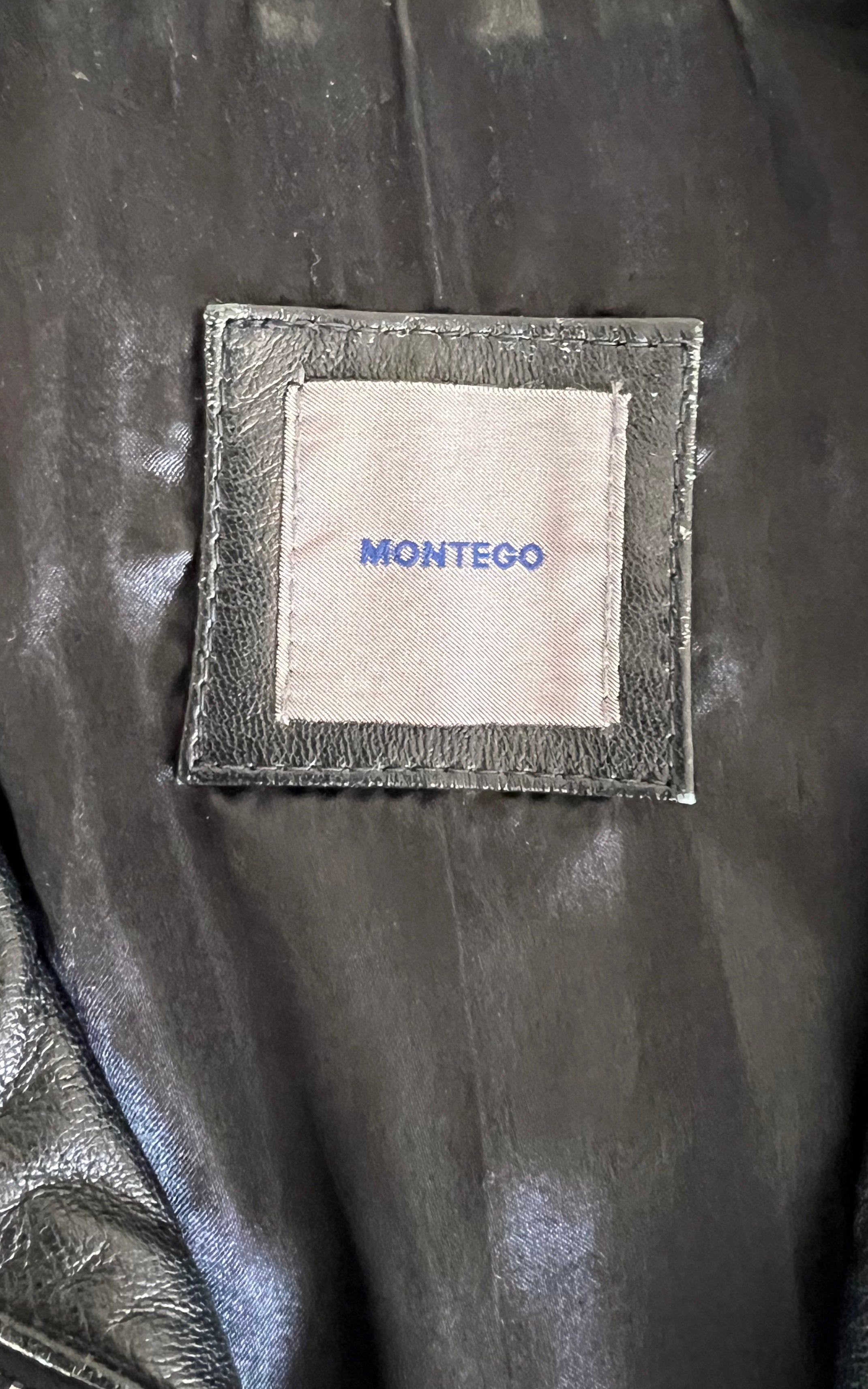 Vintage Y2K Minimalist Leather Jacket