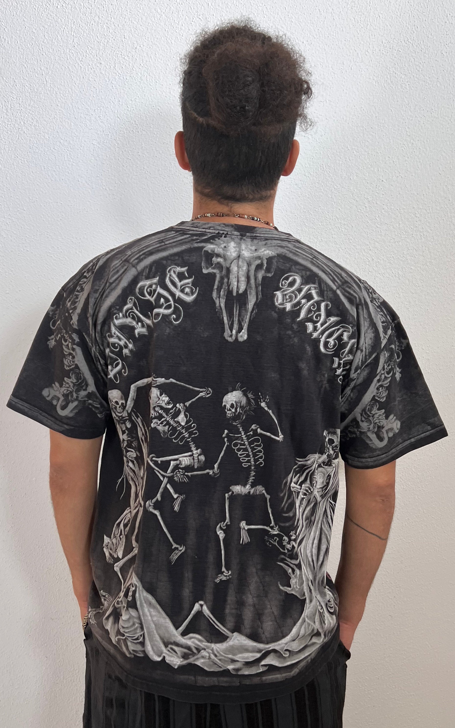 Maglietta vintage Memento Mori da uomo