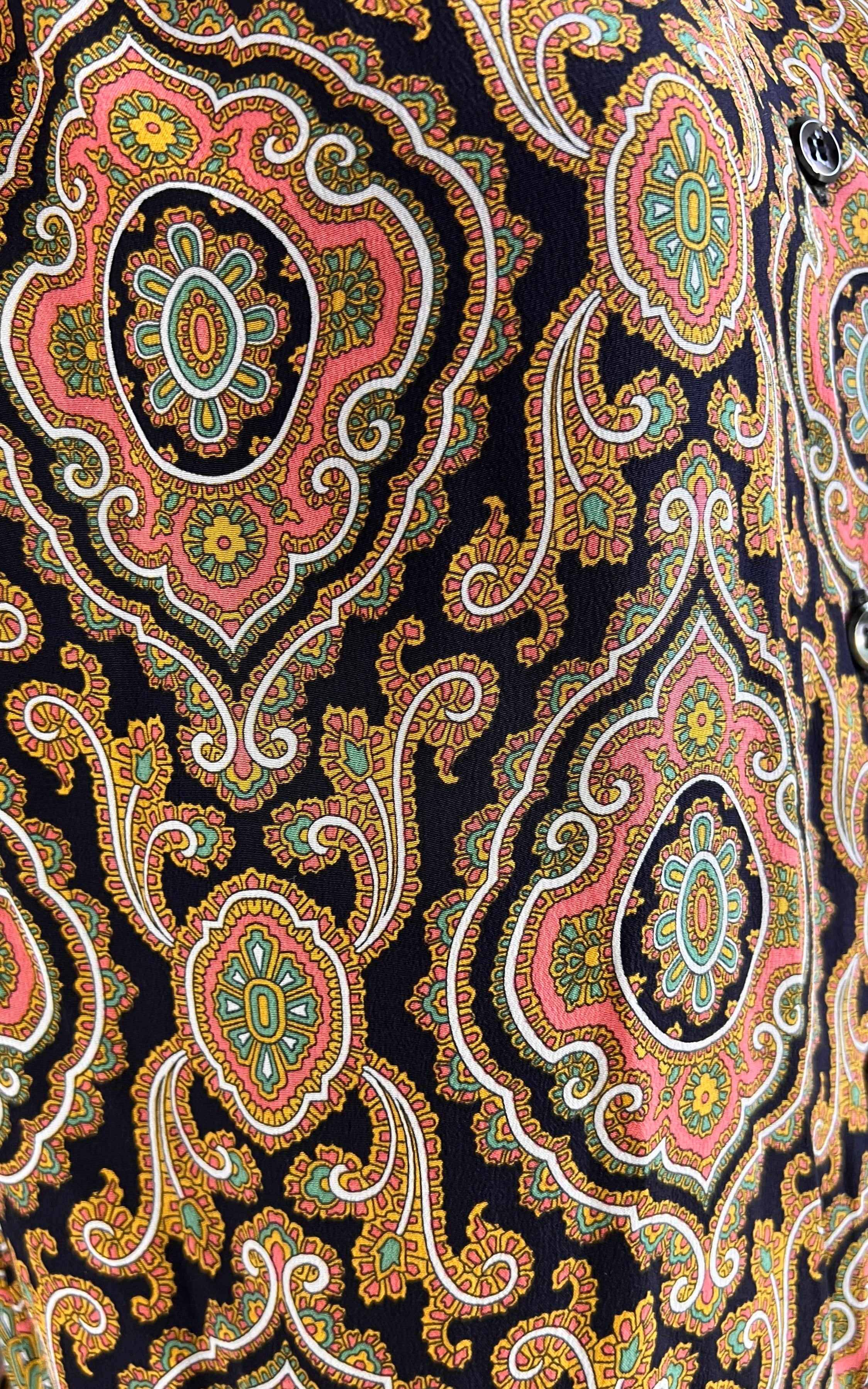 A.P.C. Silk Paisley Shirt Dress