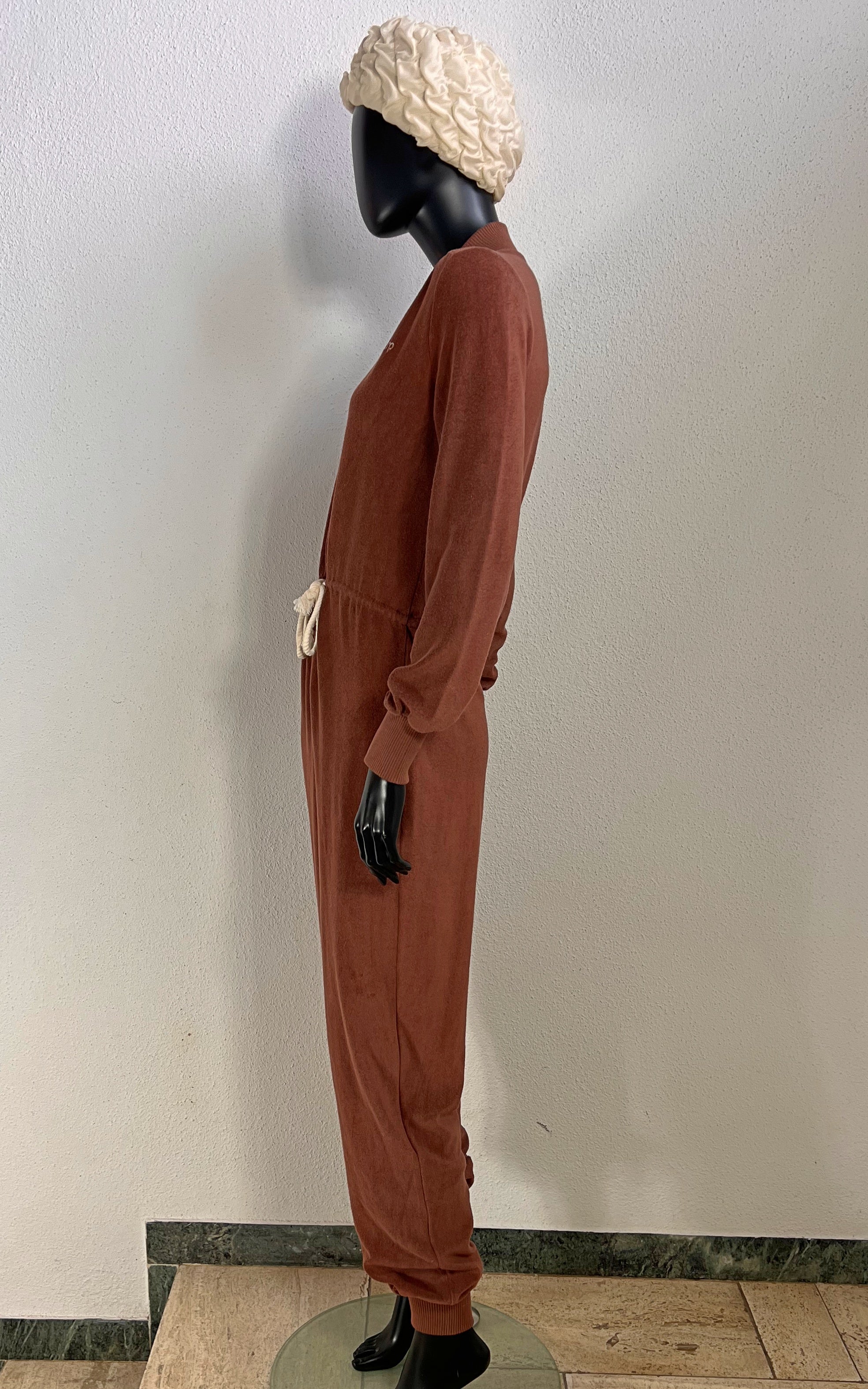 Vintage 1970s Rene Philip Terry Cloth Jumpsuit