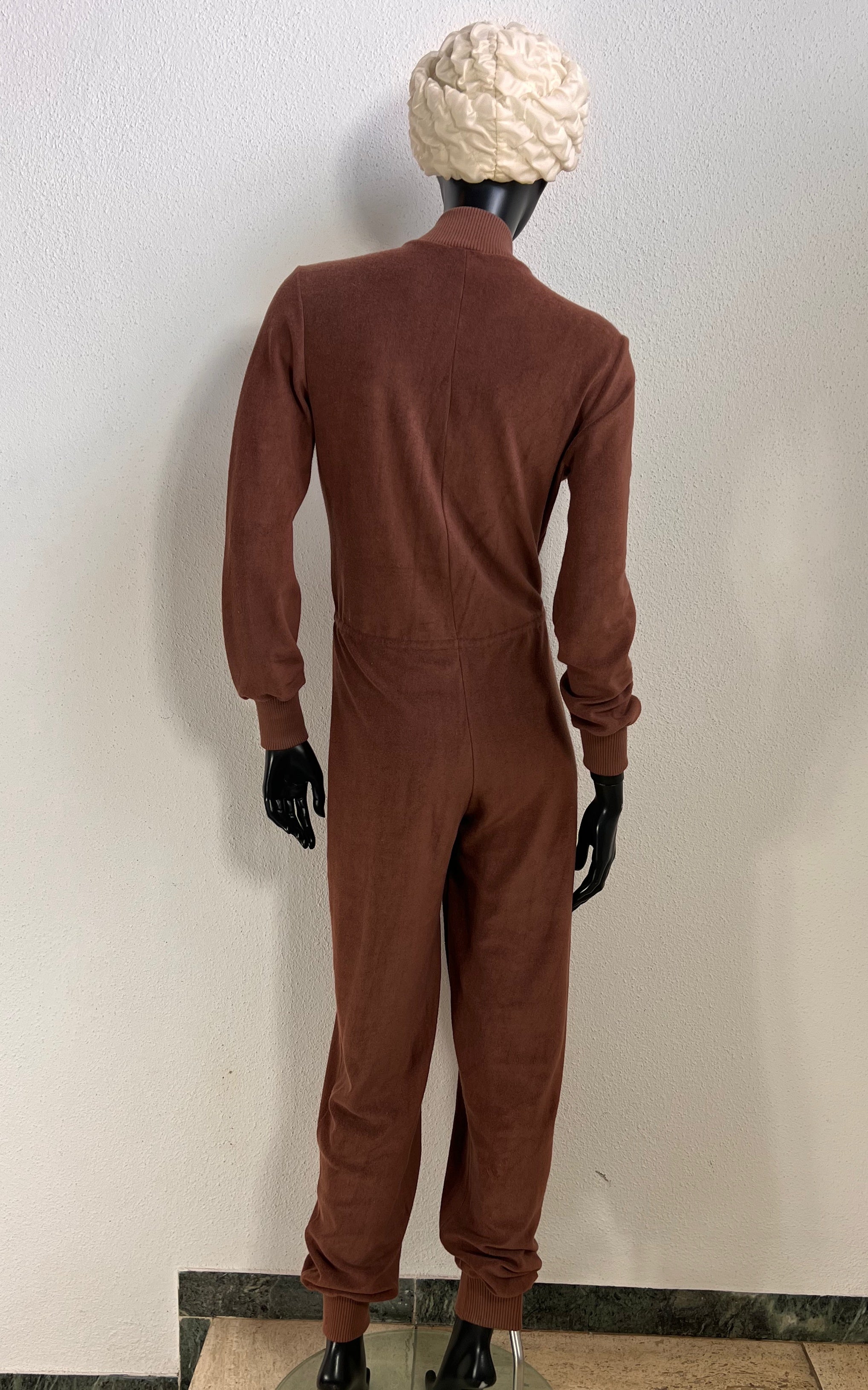 Vintage 1970s Rene Philip Terry Cloth Jumpsuit