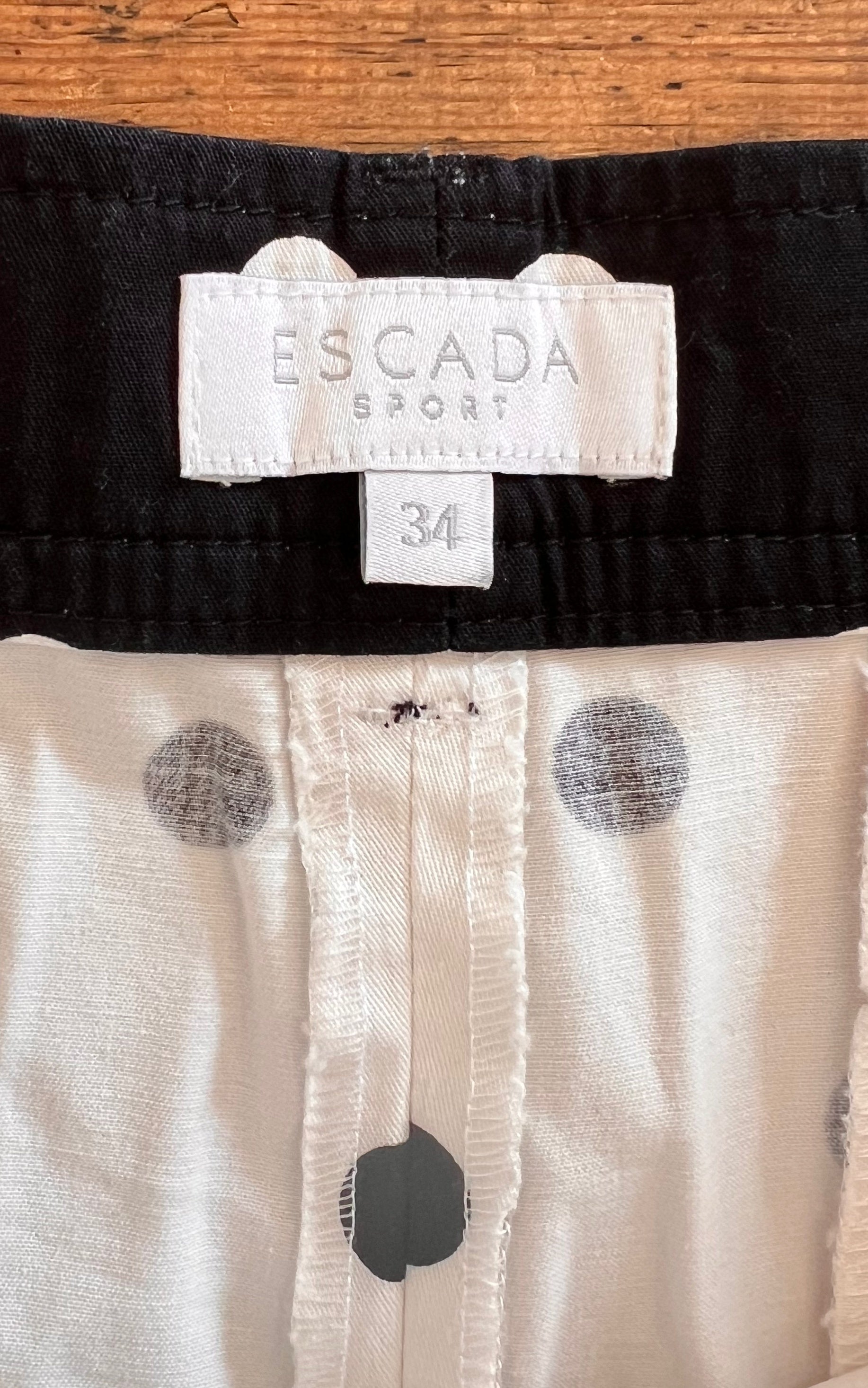 Vintage Escada Sport Polka Dot Shorts