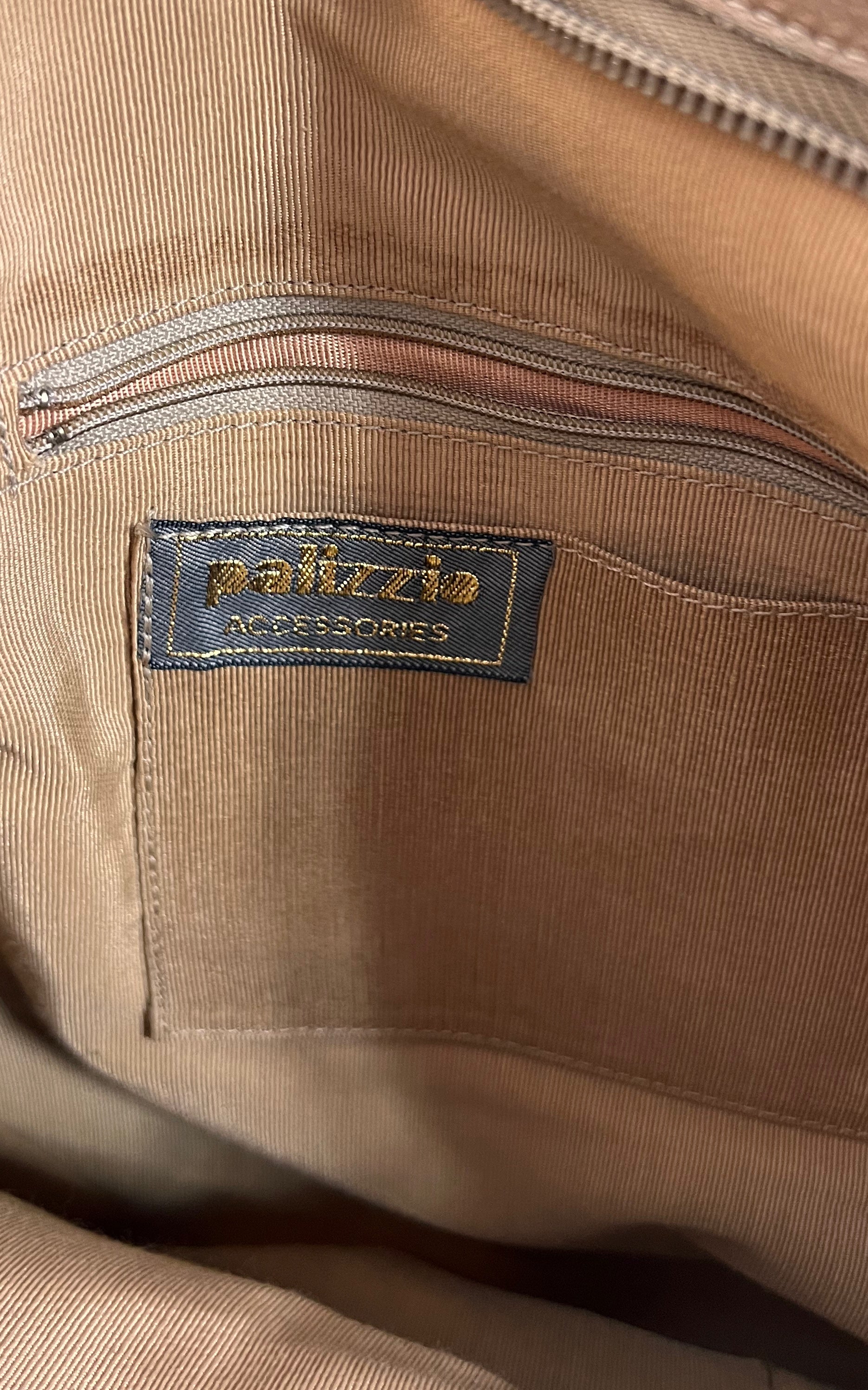 Vintage Pallizio Snakeskin Big Hobo Bag