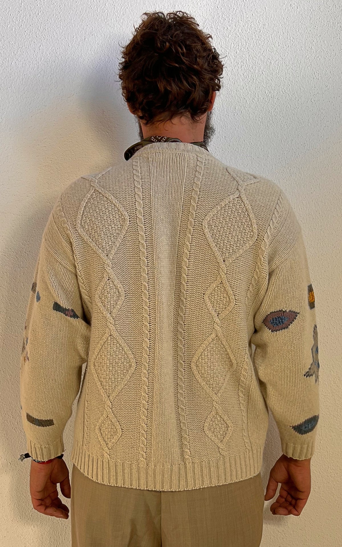 Vintage MENS Galatioto Italian Very Soft Wool Sweater