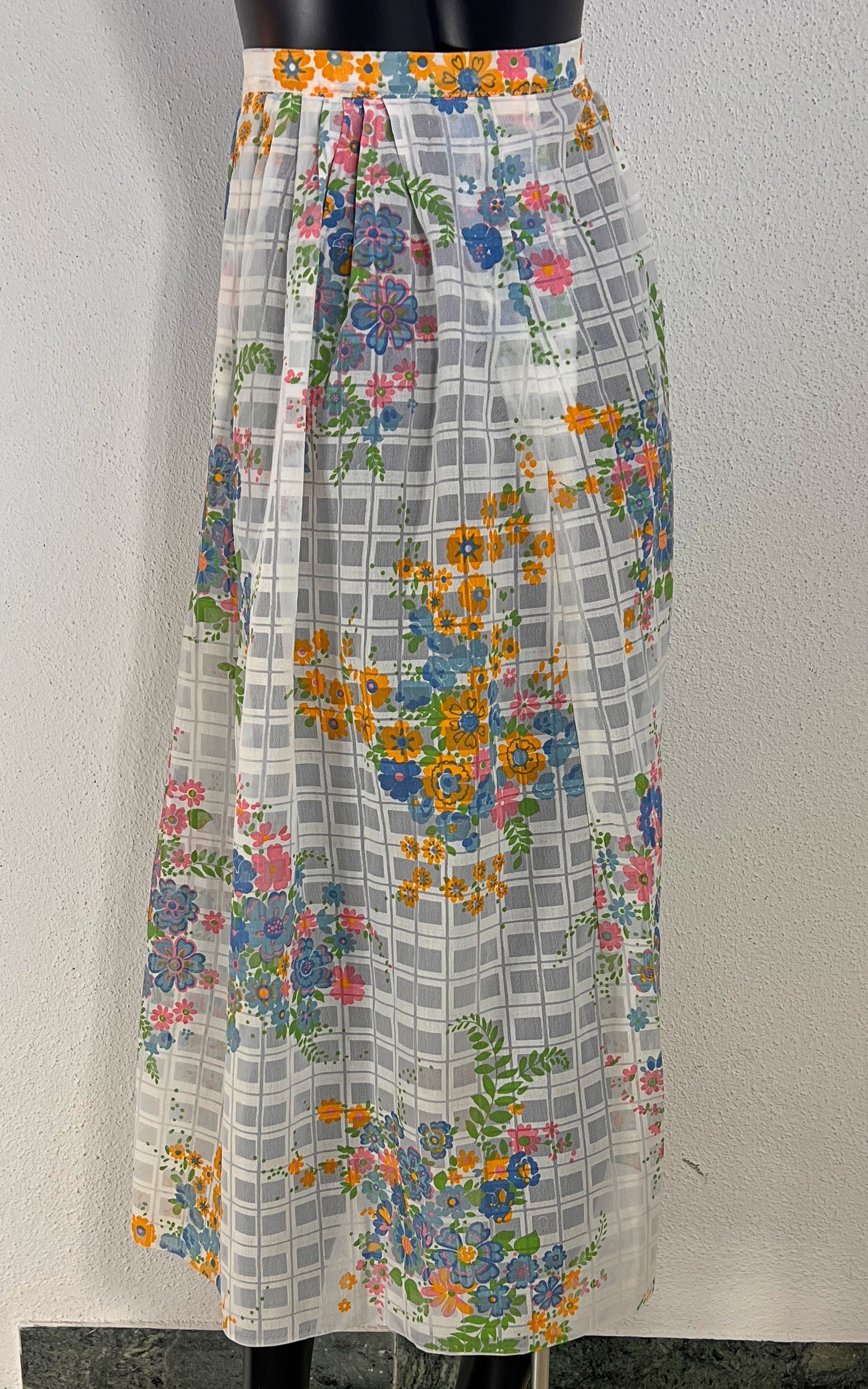 Vintage 70s Flower Skirt