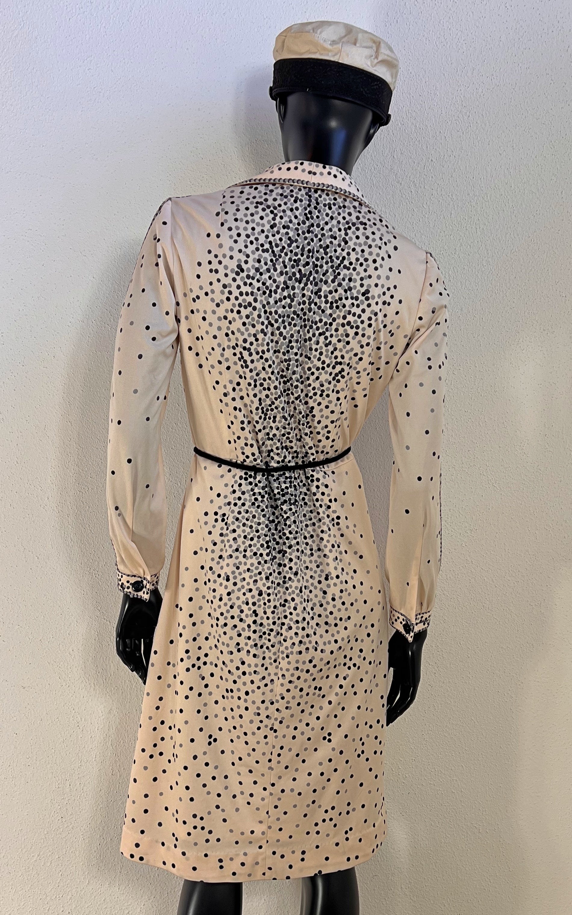 Vintage 70s Polka Dot Dress