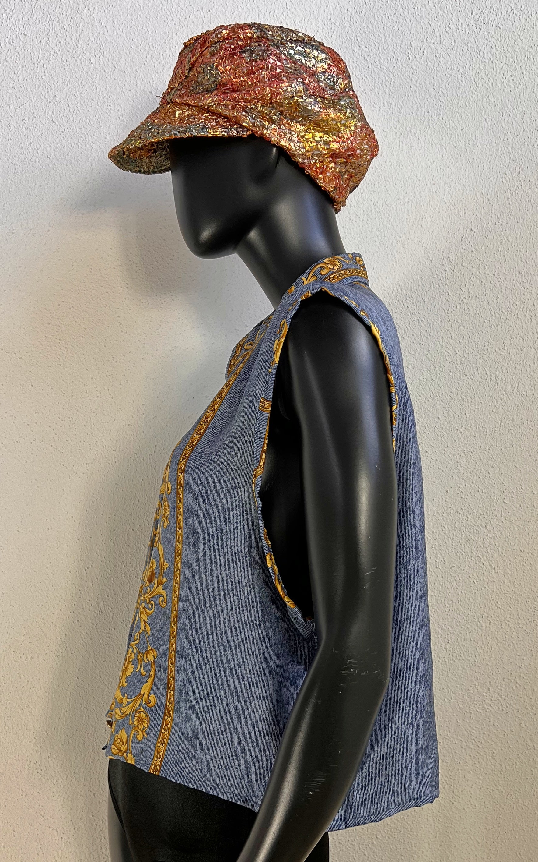 Vintage Reworked Escada Silk Blouse