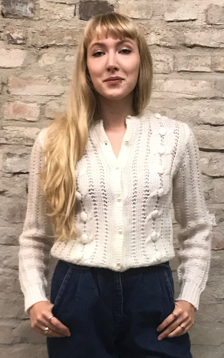 Cardigan vintage della nonna