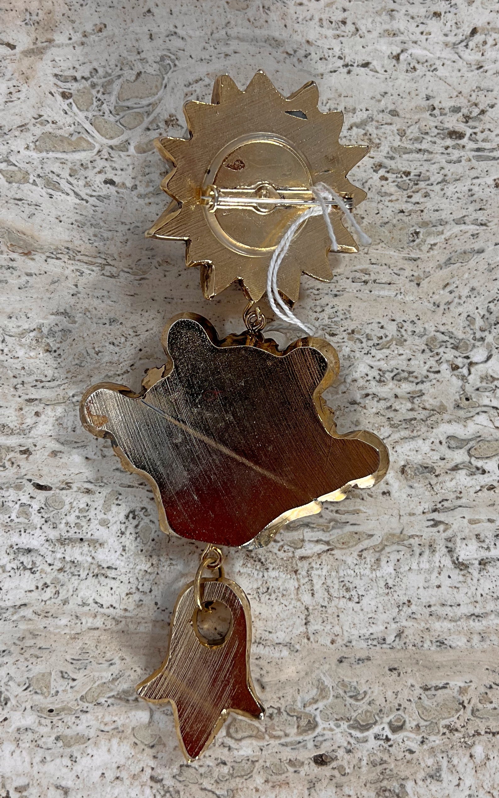 Vintage Big 90s Brooch