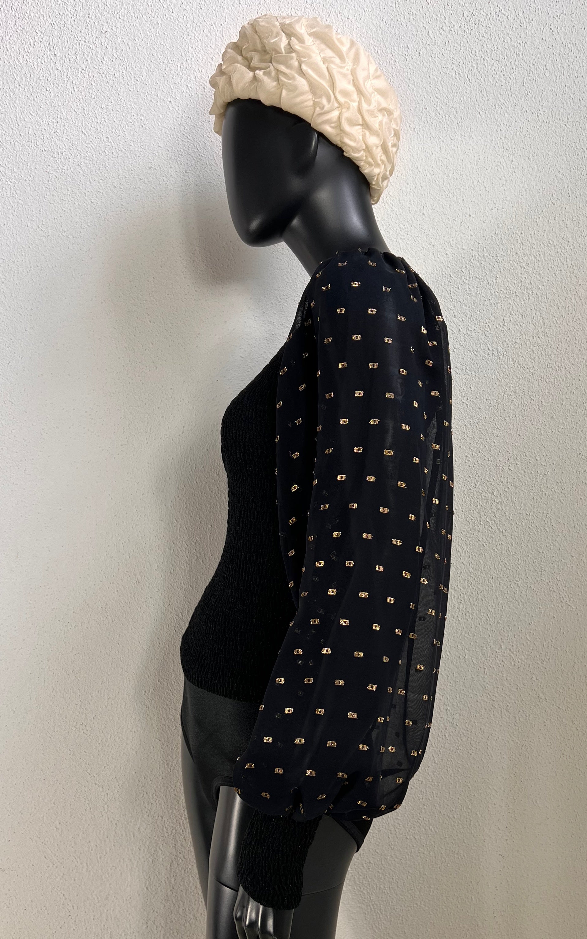 Vintage 70s Top with Ballon Sleeves