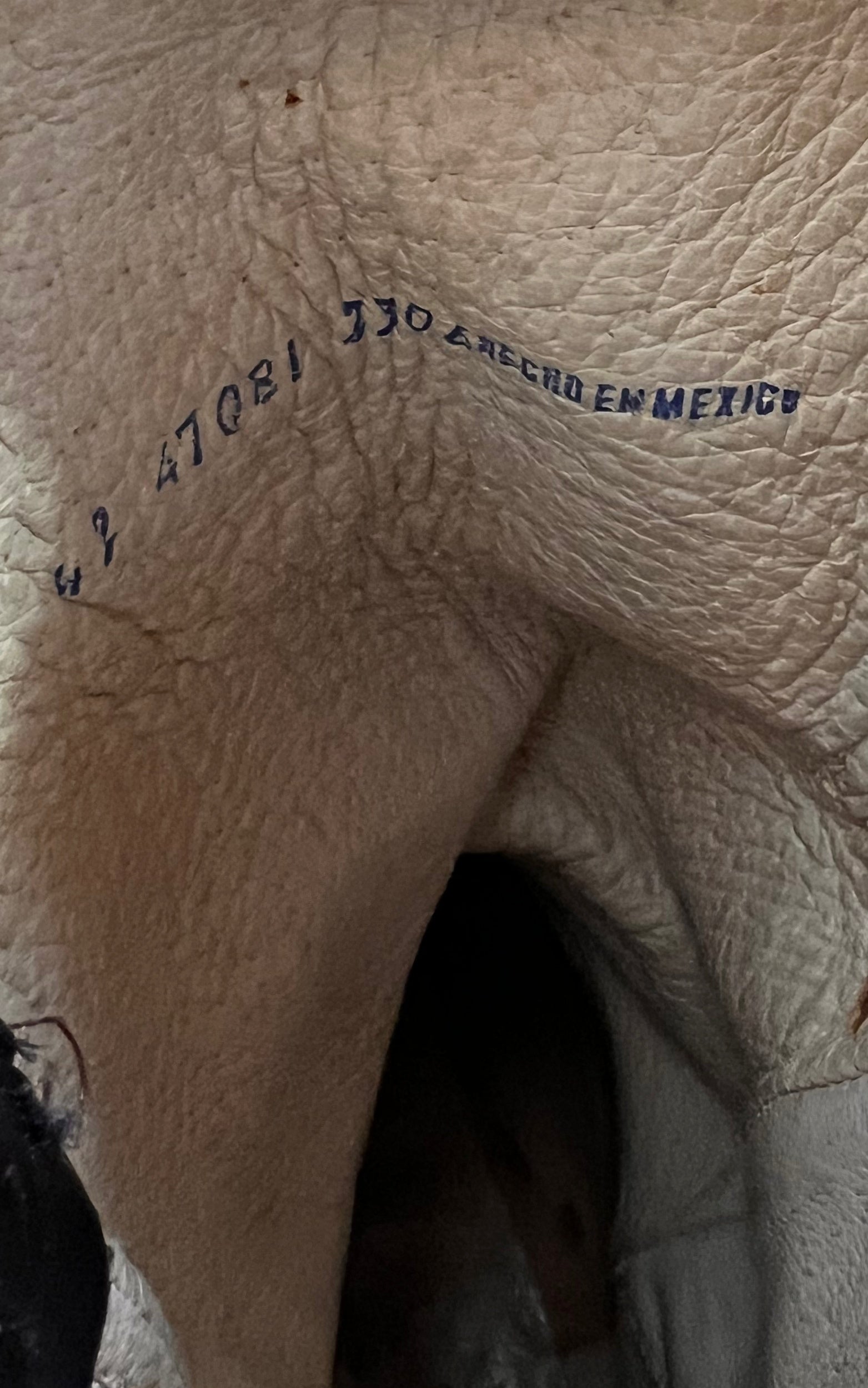 Vintage MENS Western Biker Boots 42 Made in Mexico