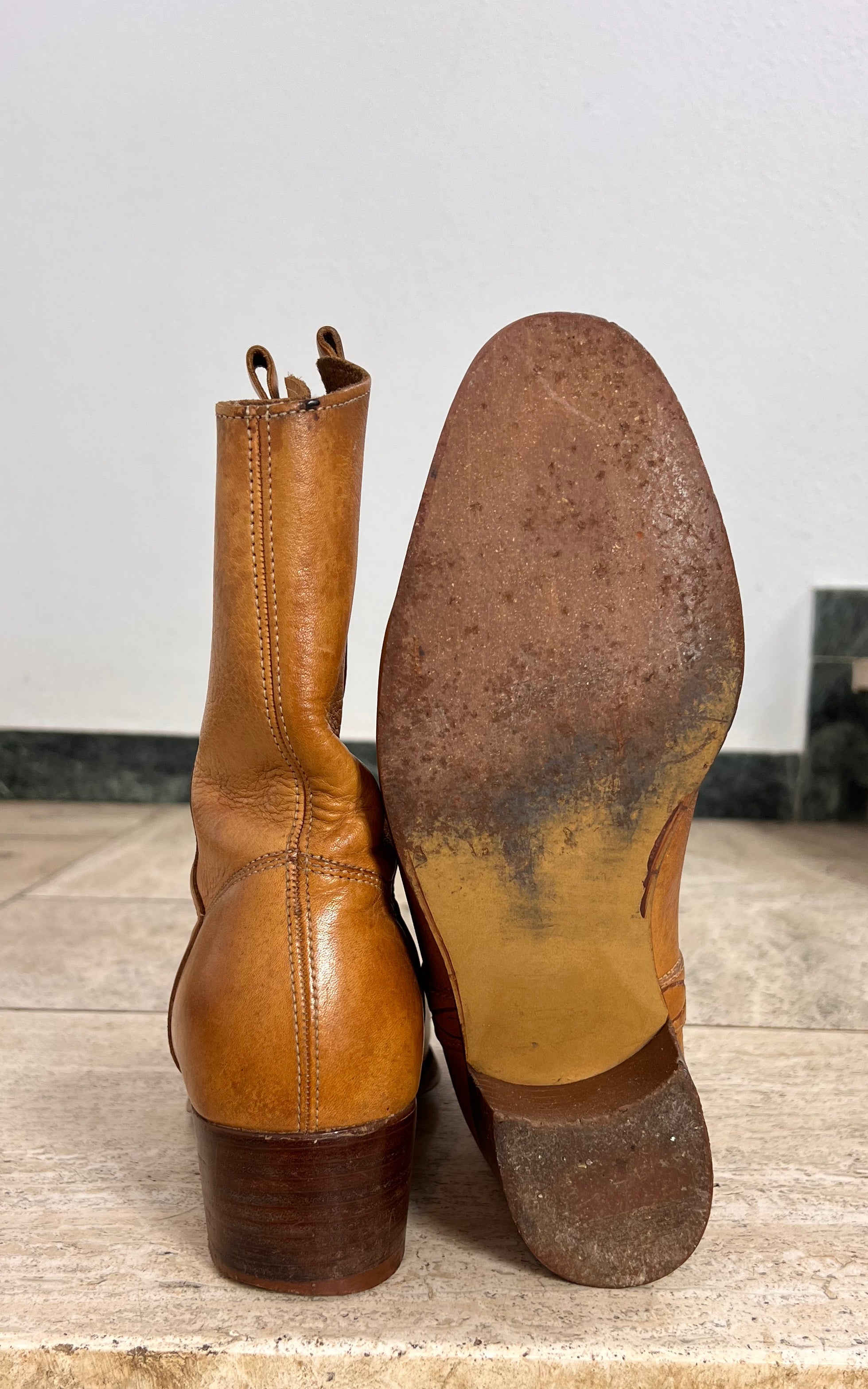 Vintage 70s Western Boots 41