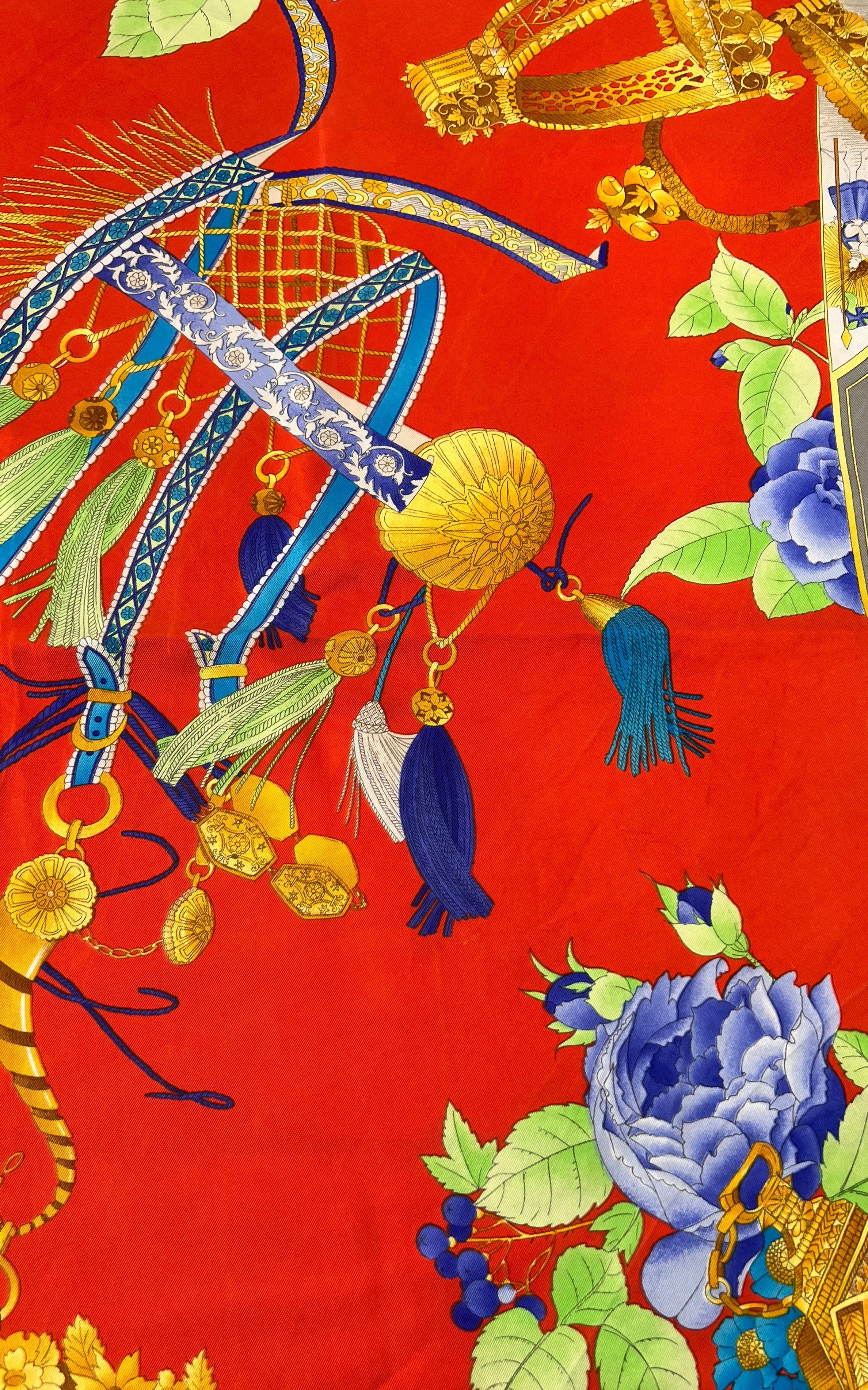 Vintage Leonard Paris Silk Foulard