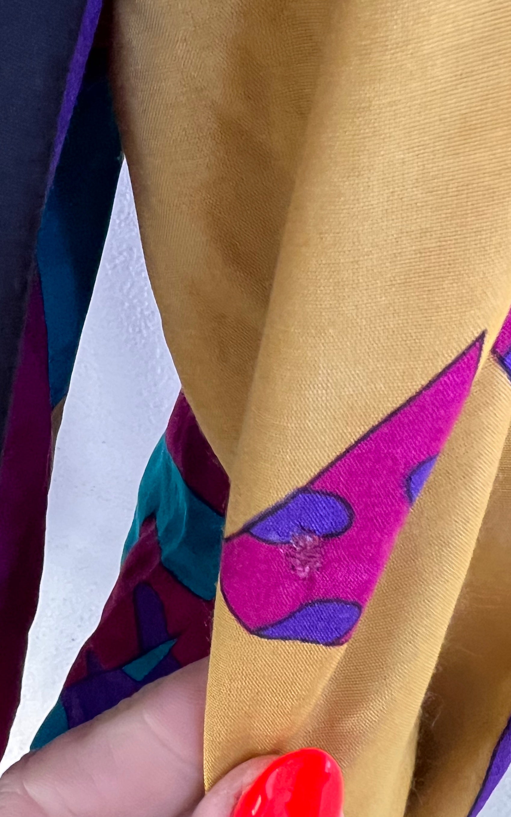 Vintage 90s Abstract Print Shirt