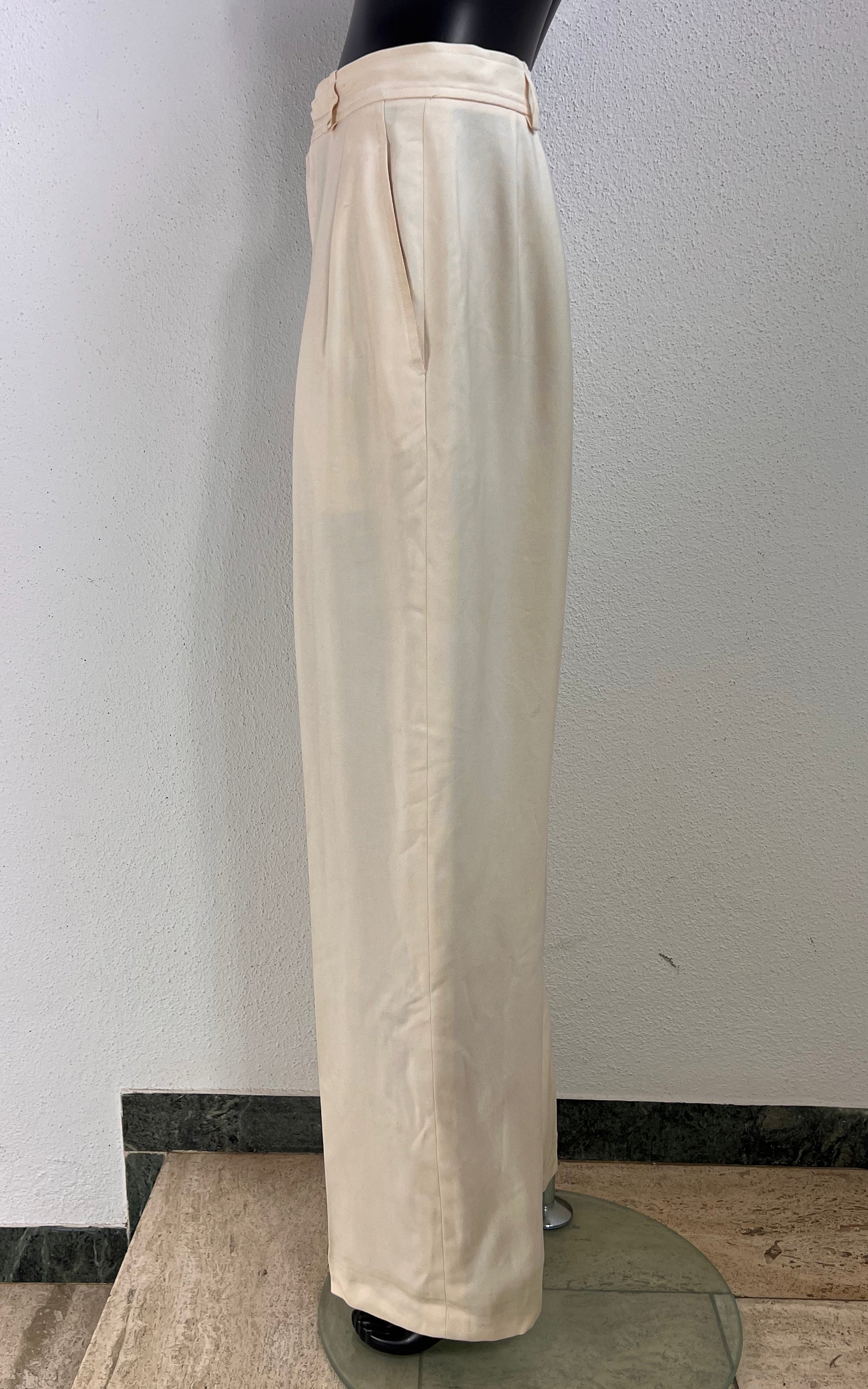 Vintage Yves Saint Laurent Silk Trouser