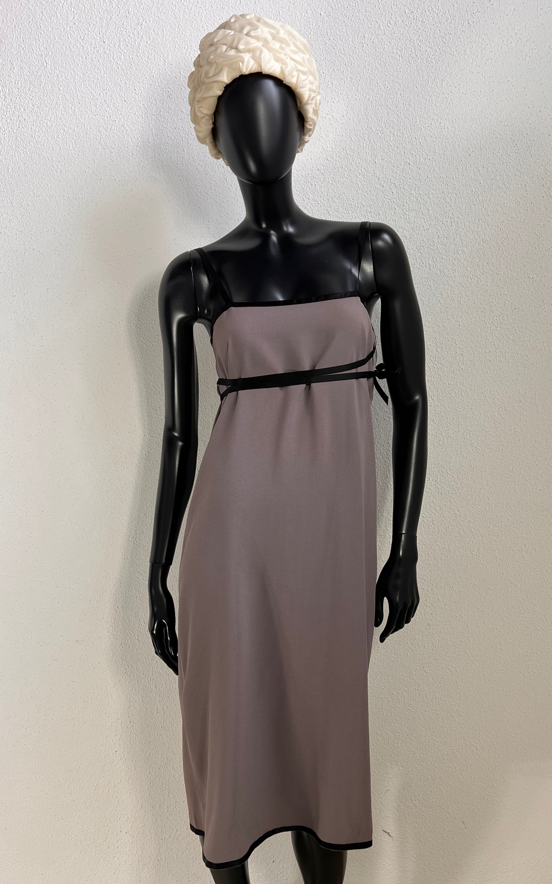 Vintage Yves Saint Laurent Caftan Dress 2 Piece Suit