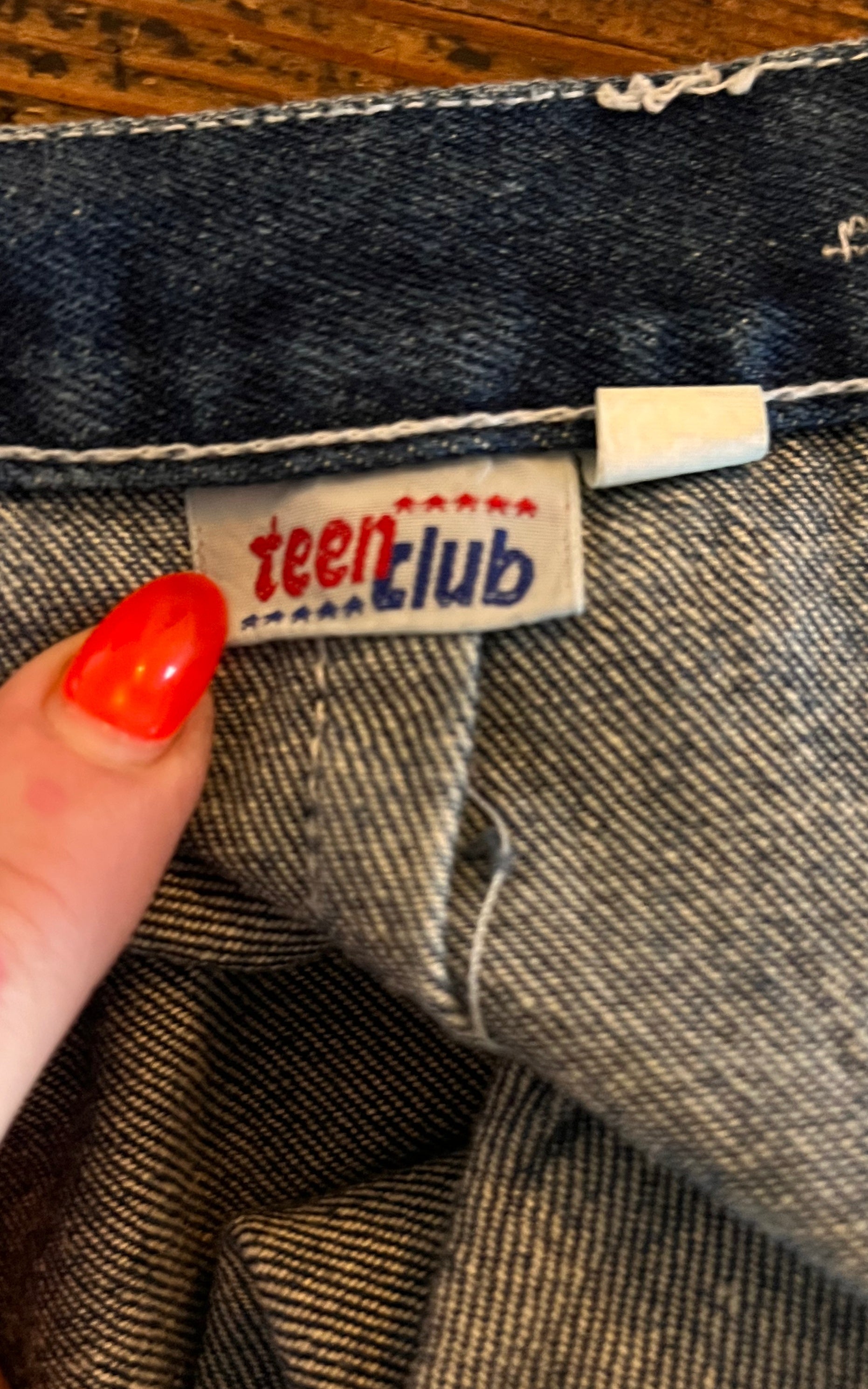 Vintage 80s Denim Skirt