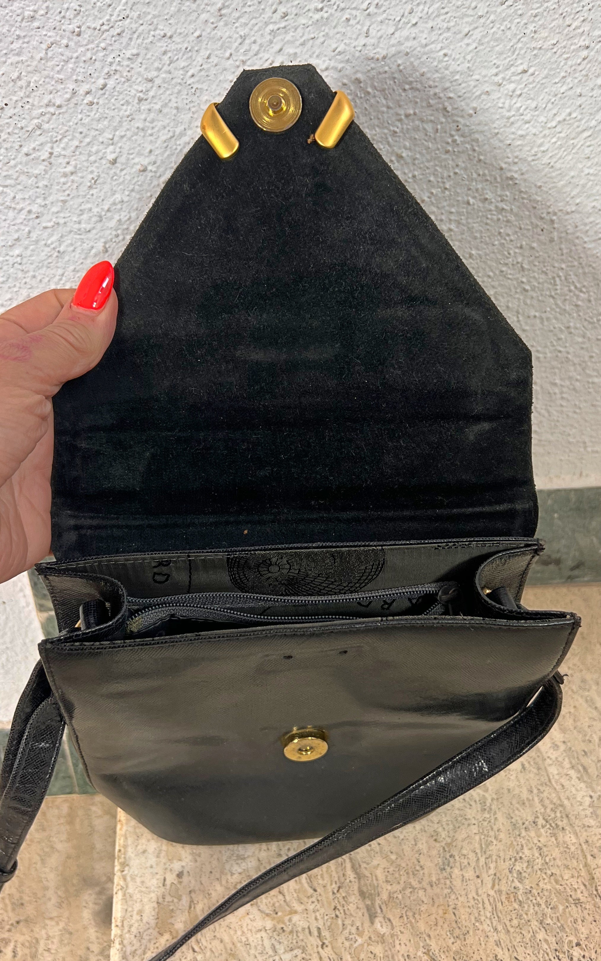 Vintage 90s Picard Leather Bag