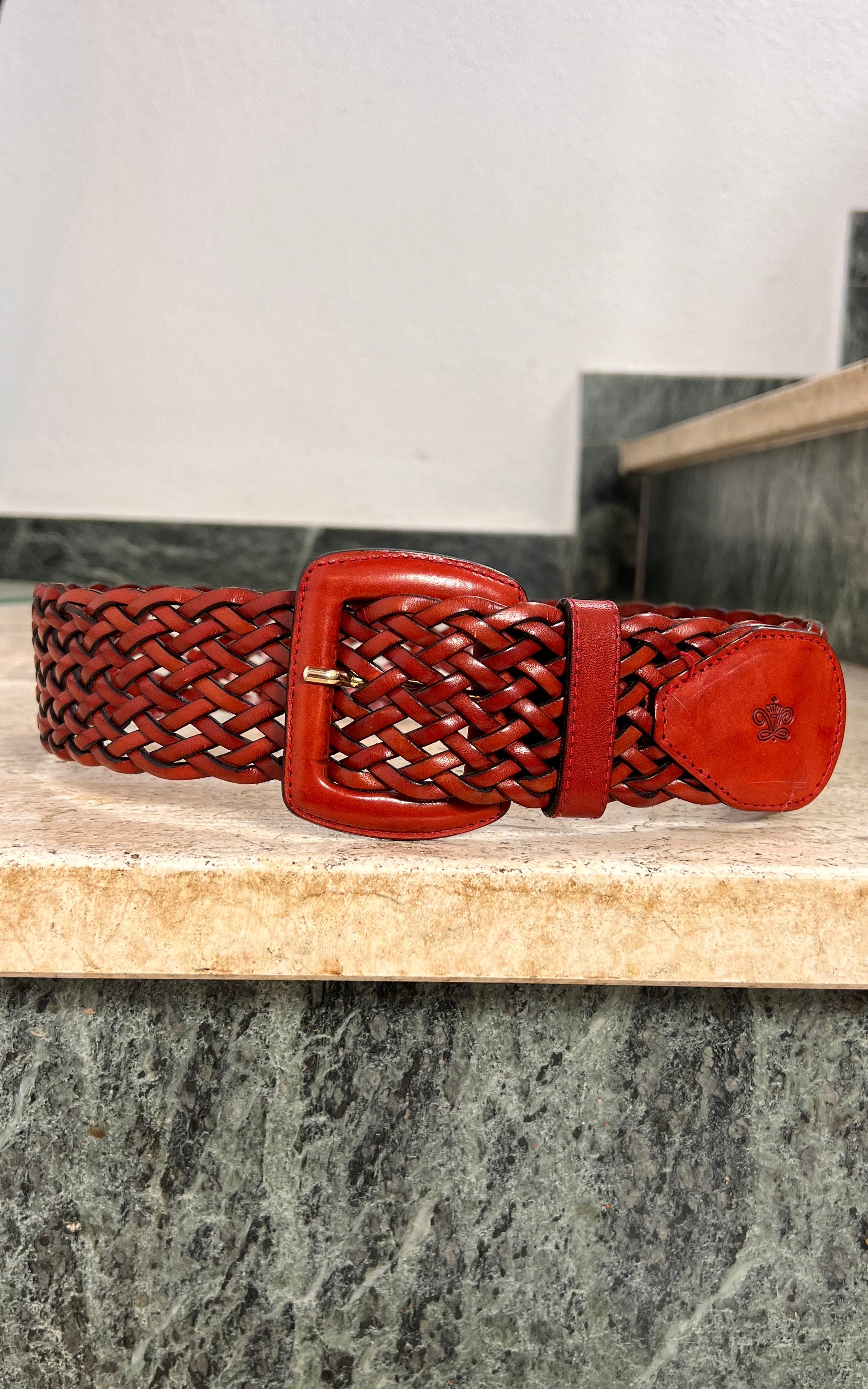Vintage Van Laack Breaded Belt