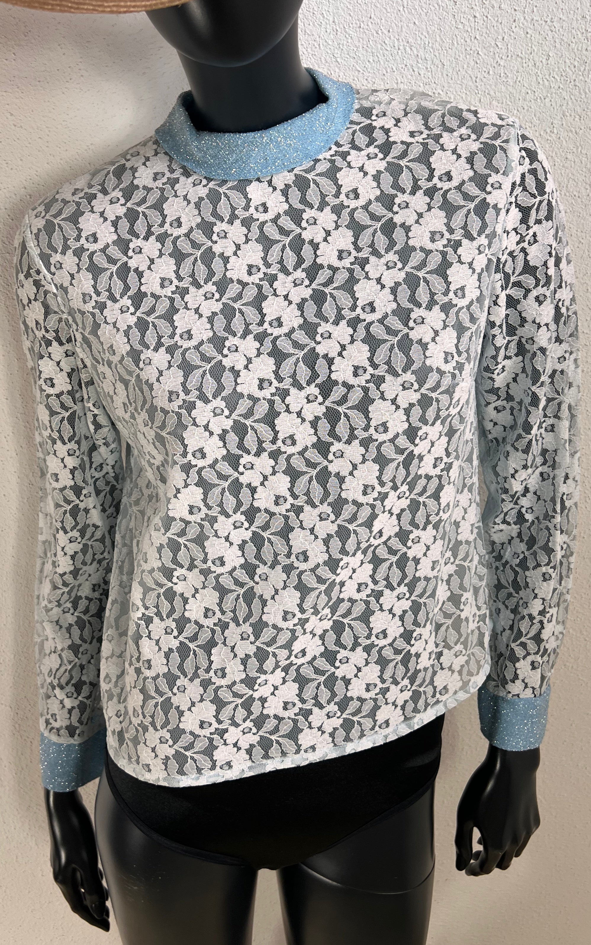 Vintage 60s Lace Shirt