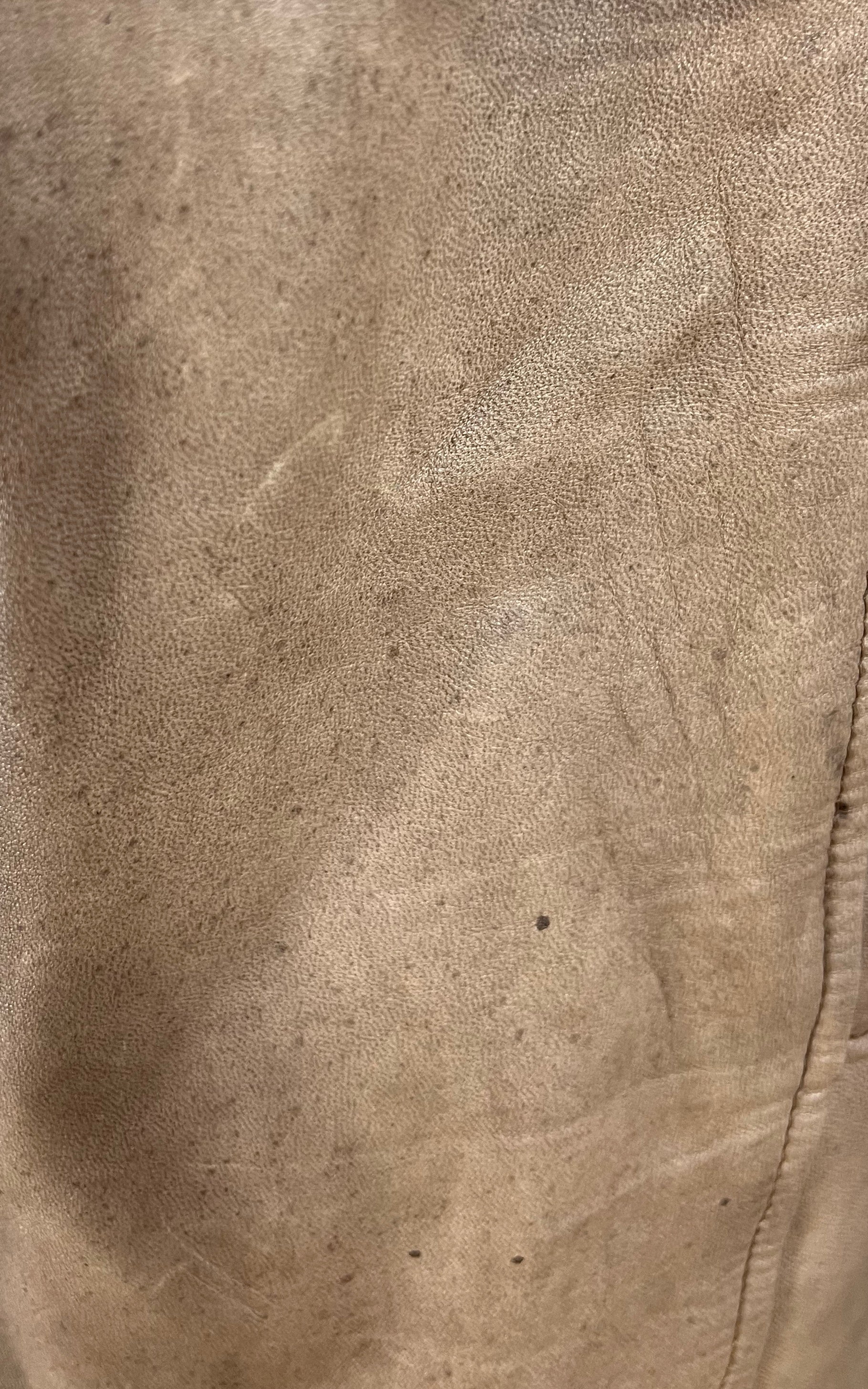Vintage Leather Skirt