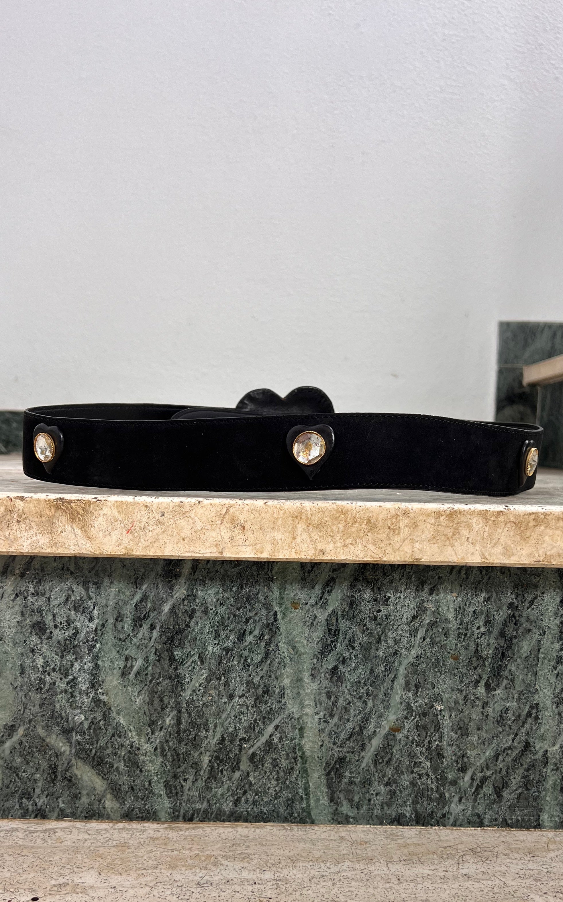 Vintage 90s Heart Tassel Belt