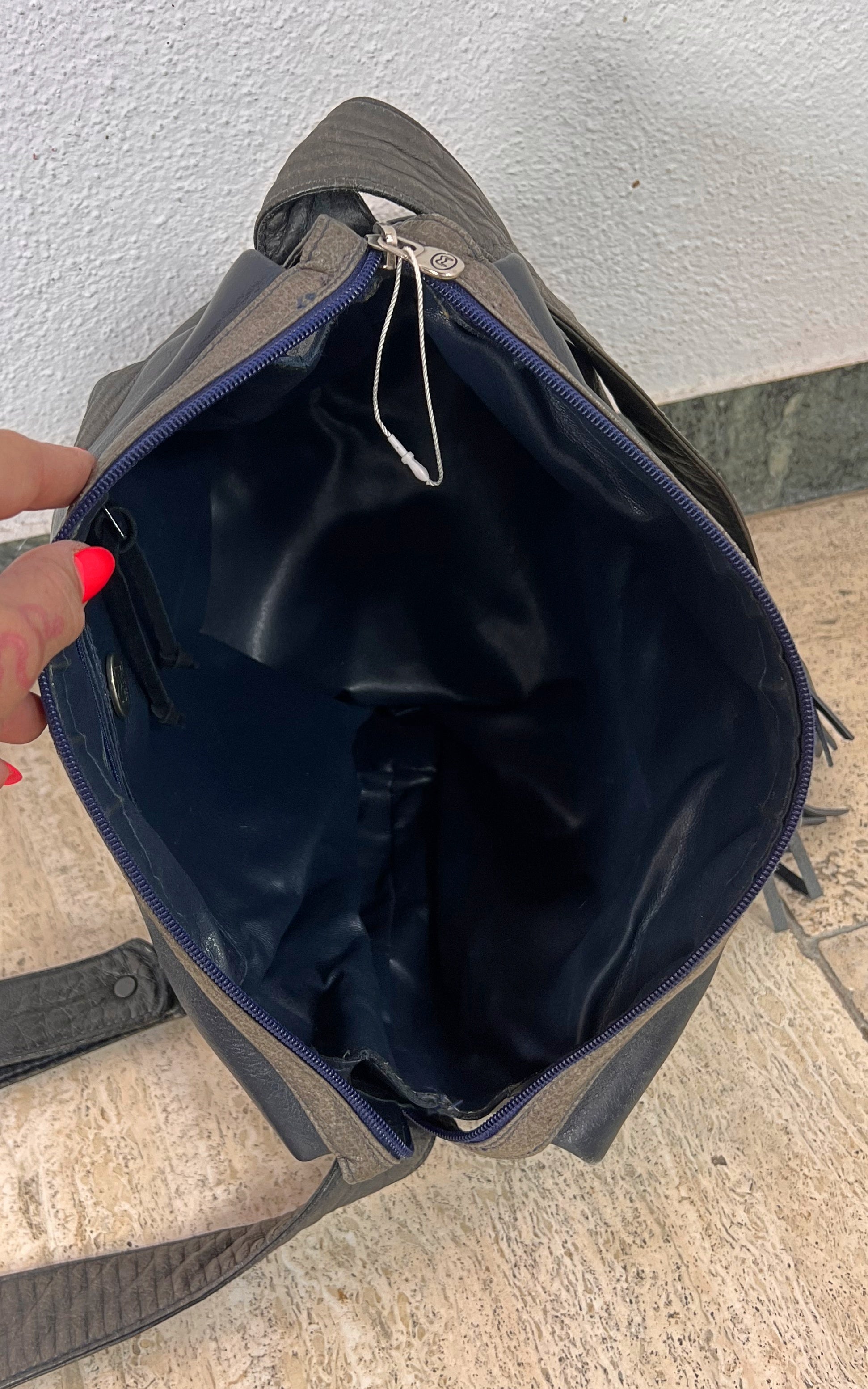 Vintage Mariotti Italian Leather Shoulder Bag