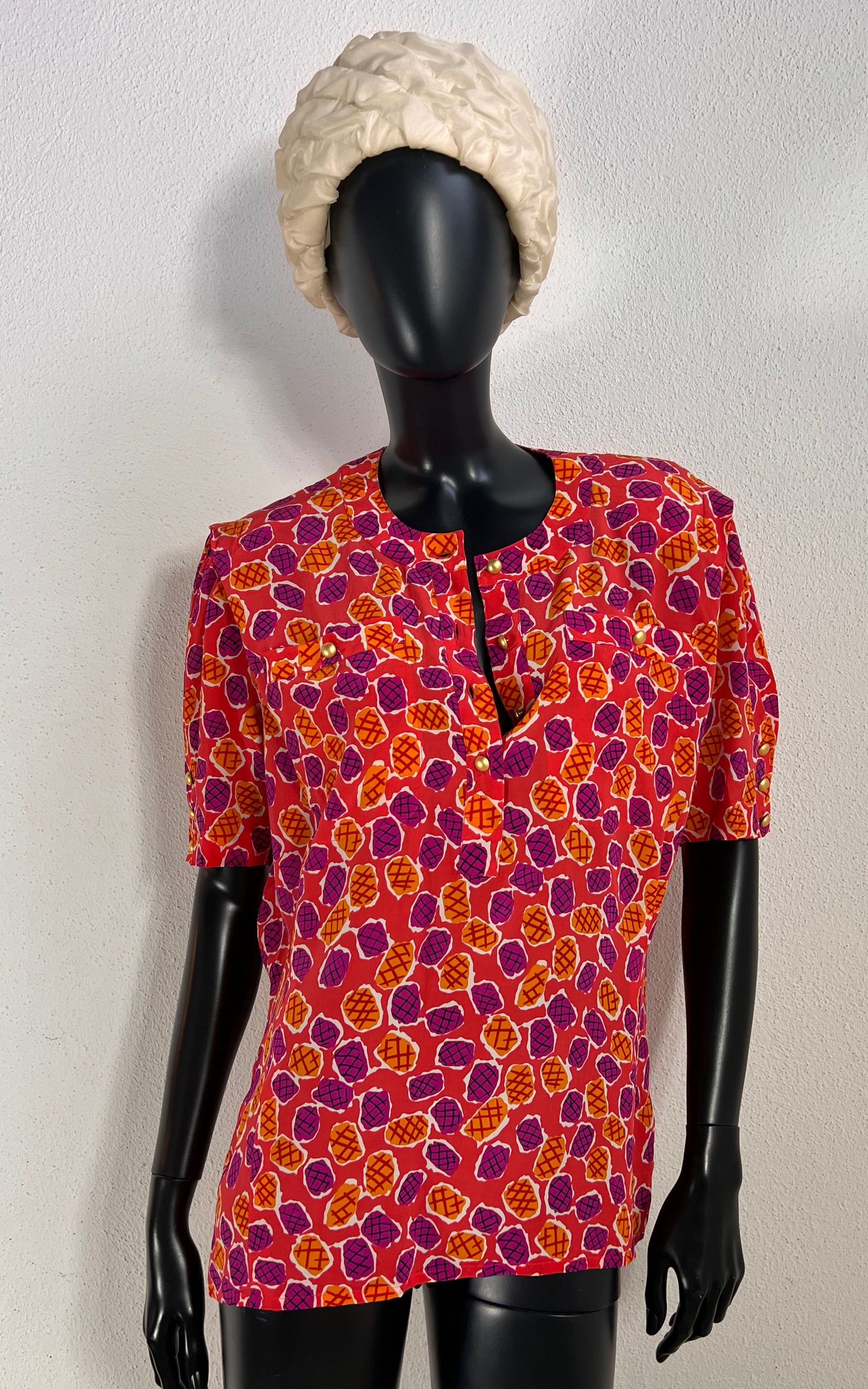 Vintage ESCADA by Margaretha Ley 100% Silk Blouse