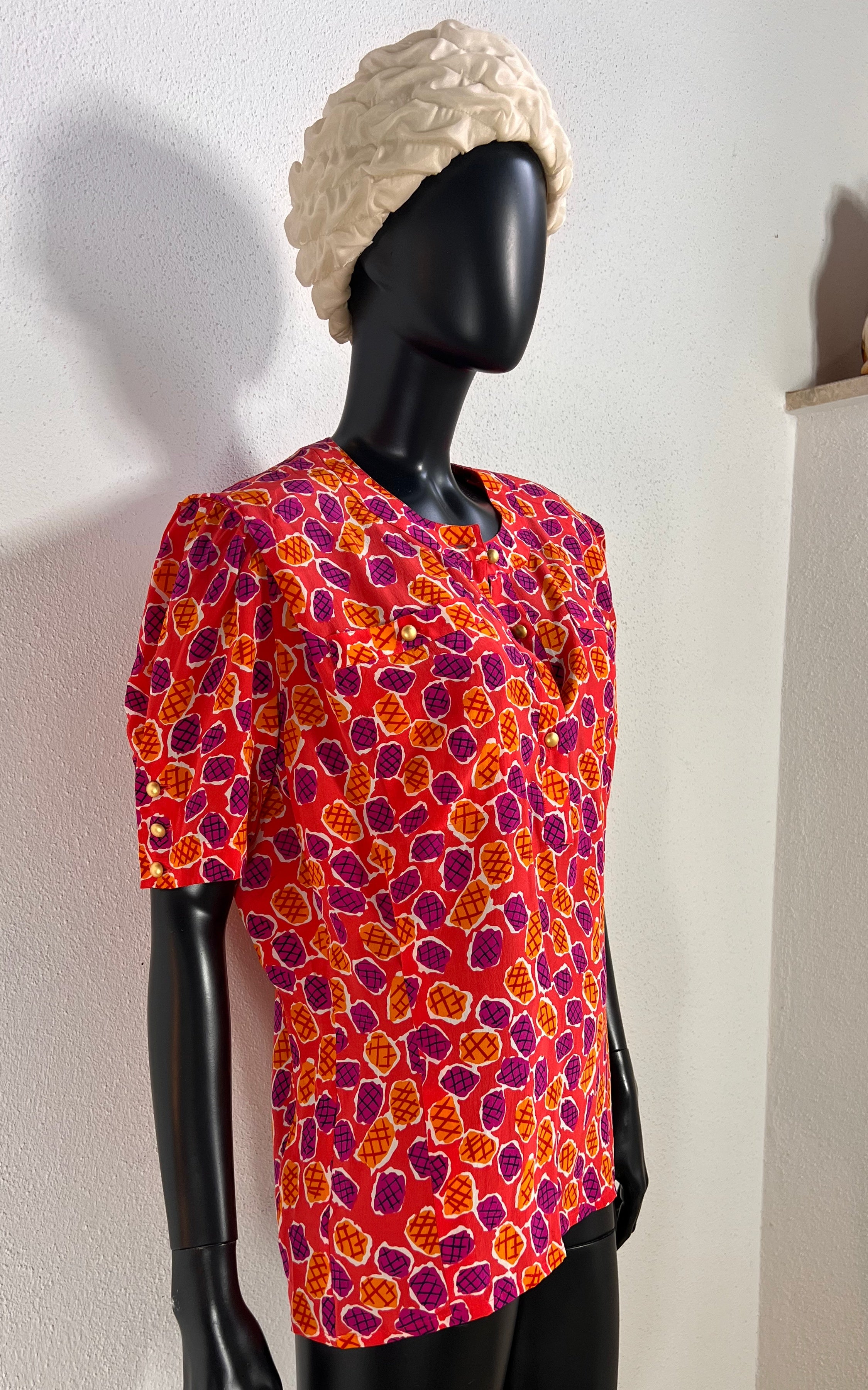 Vintage ESCADA by Margaretha Ley 100% Silk Blouse
