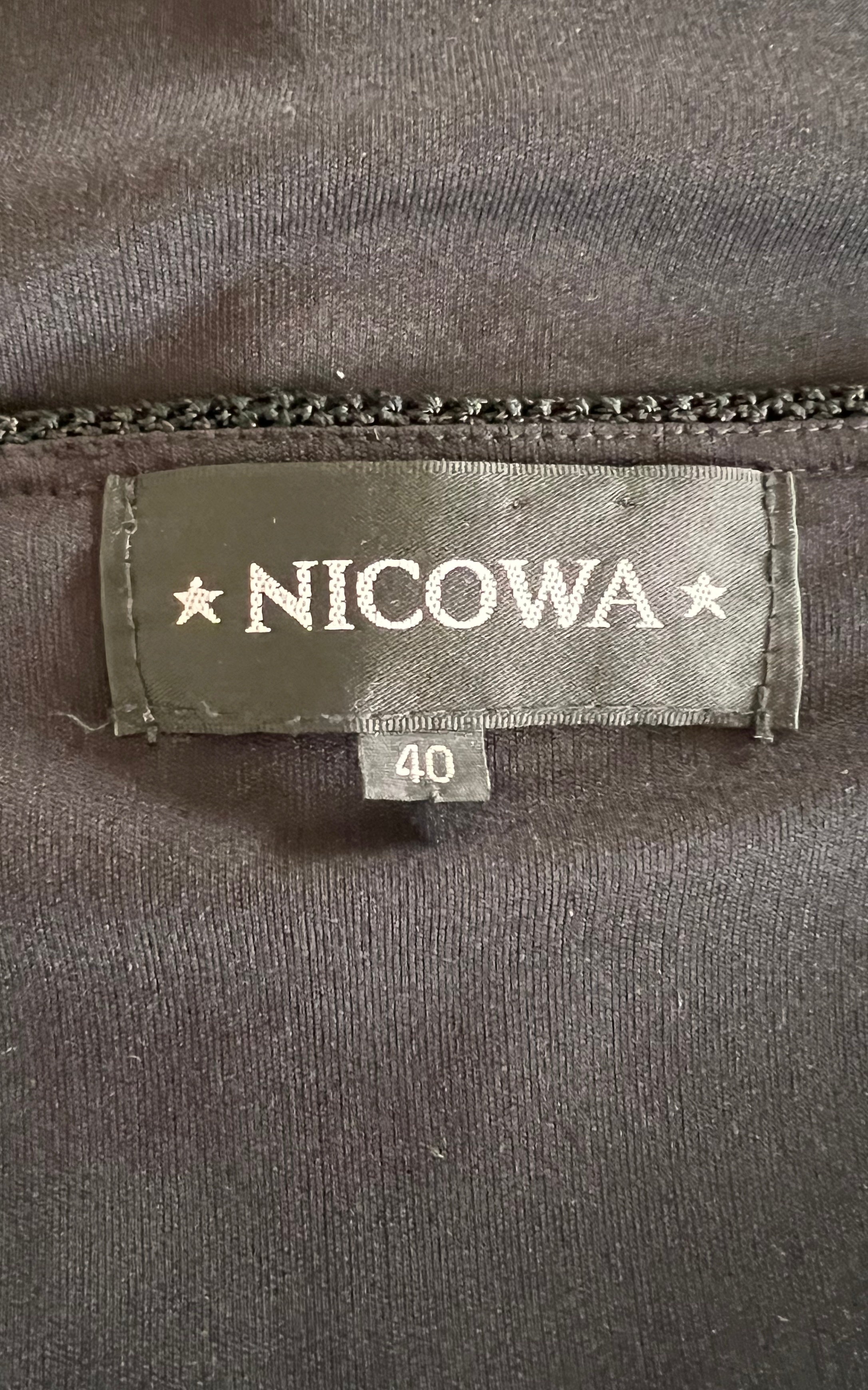 Vintage 90s Nicowa Crochet Dress
