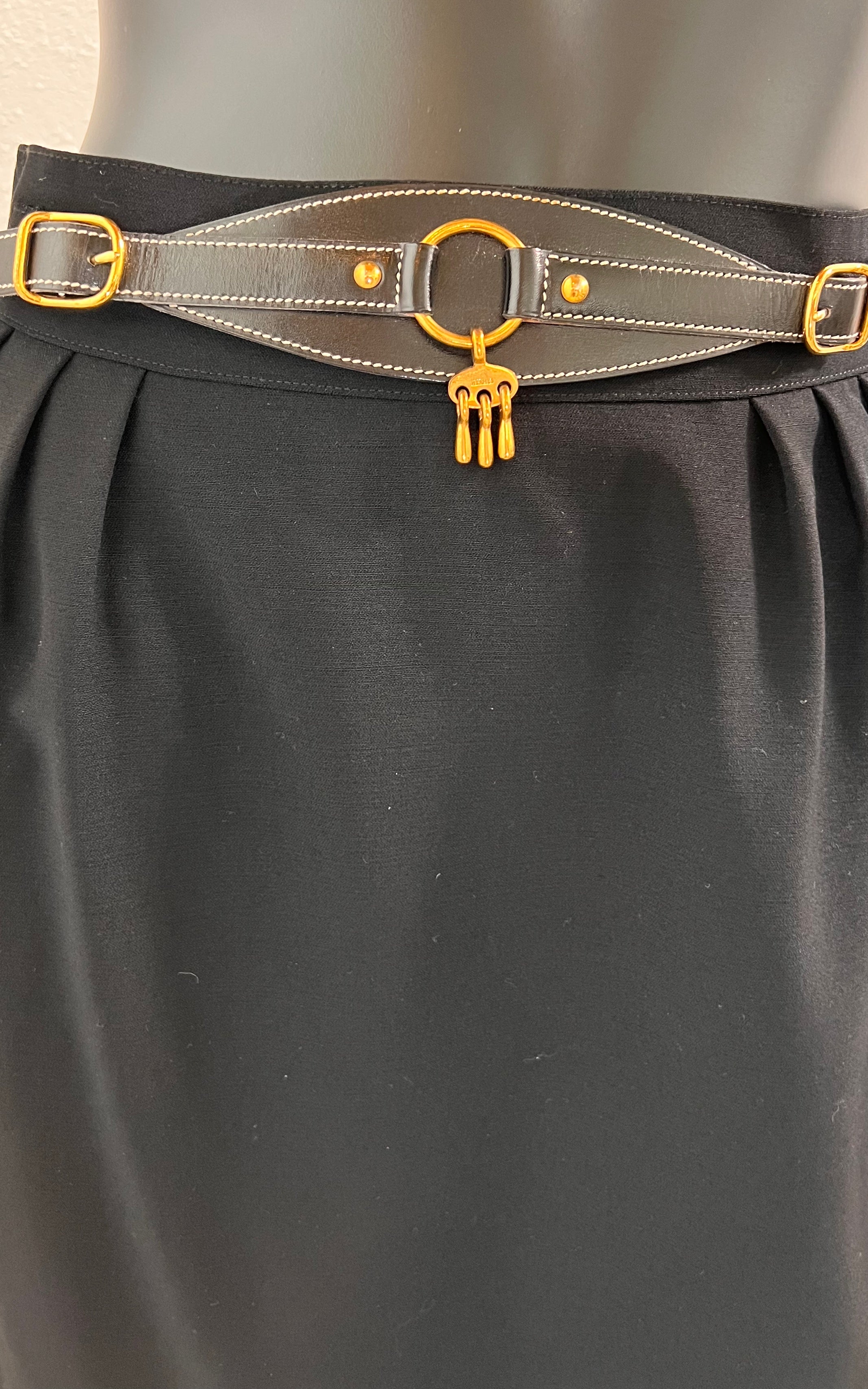Vintage Hermes Paris Skirt