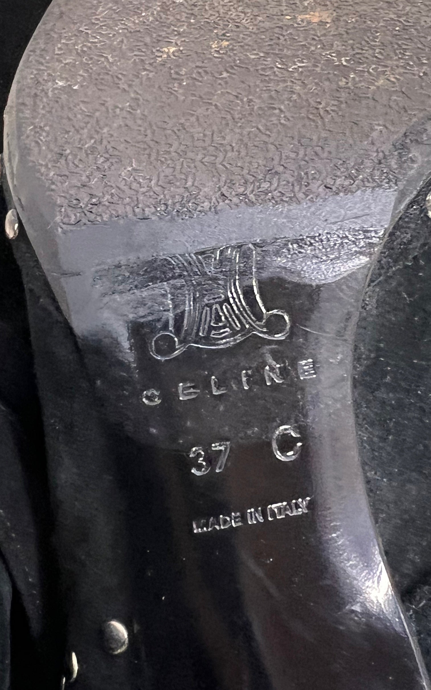 Vintage Celine Paris Heels 37