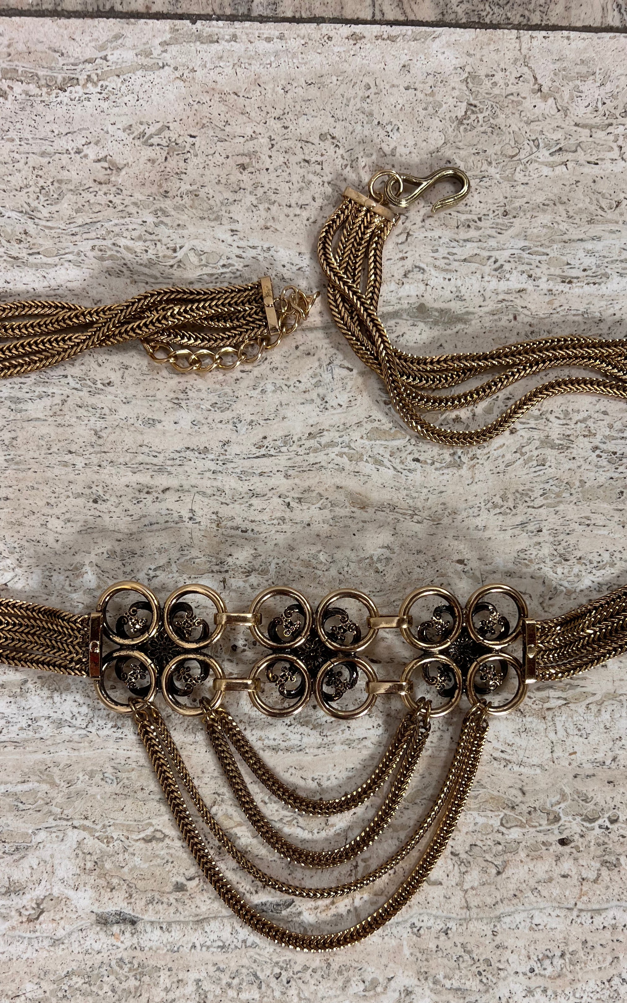 Vintage 70s Deadstock Chain Belt