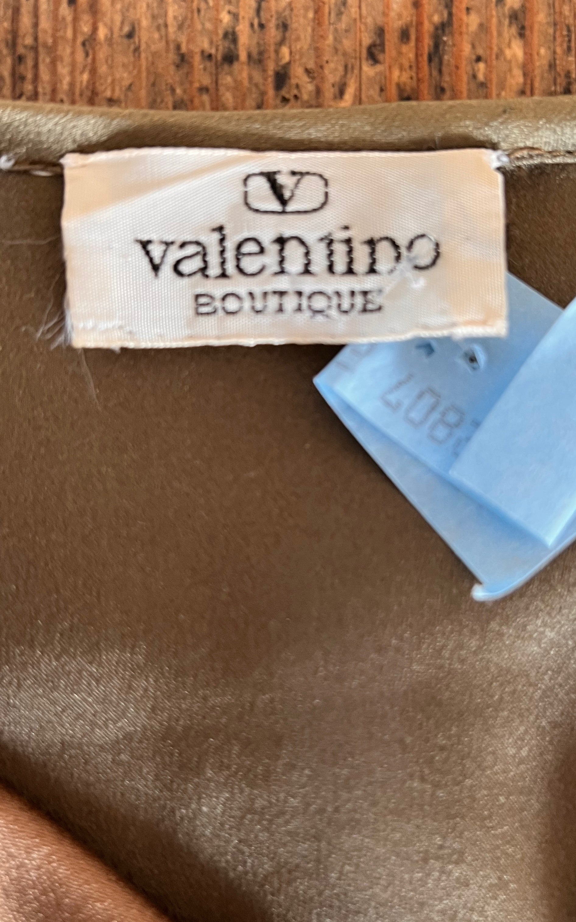 Vintage Valentino Boutique Silk Blouse