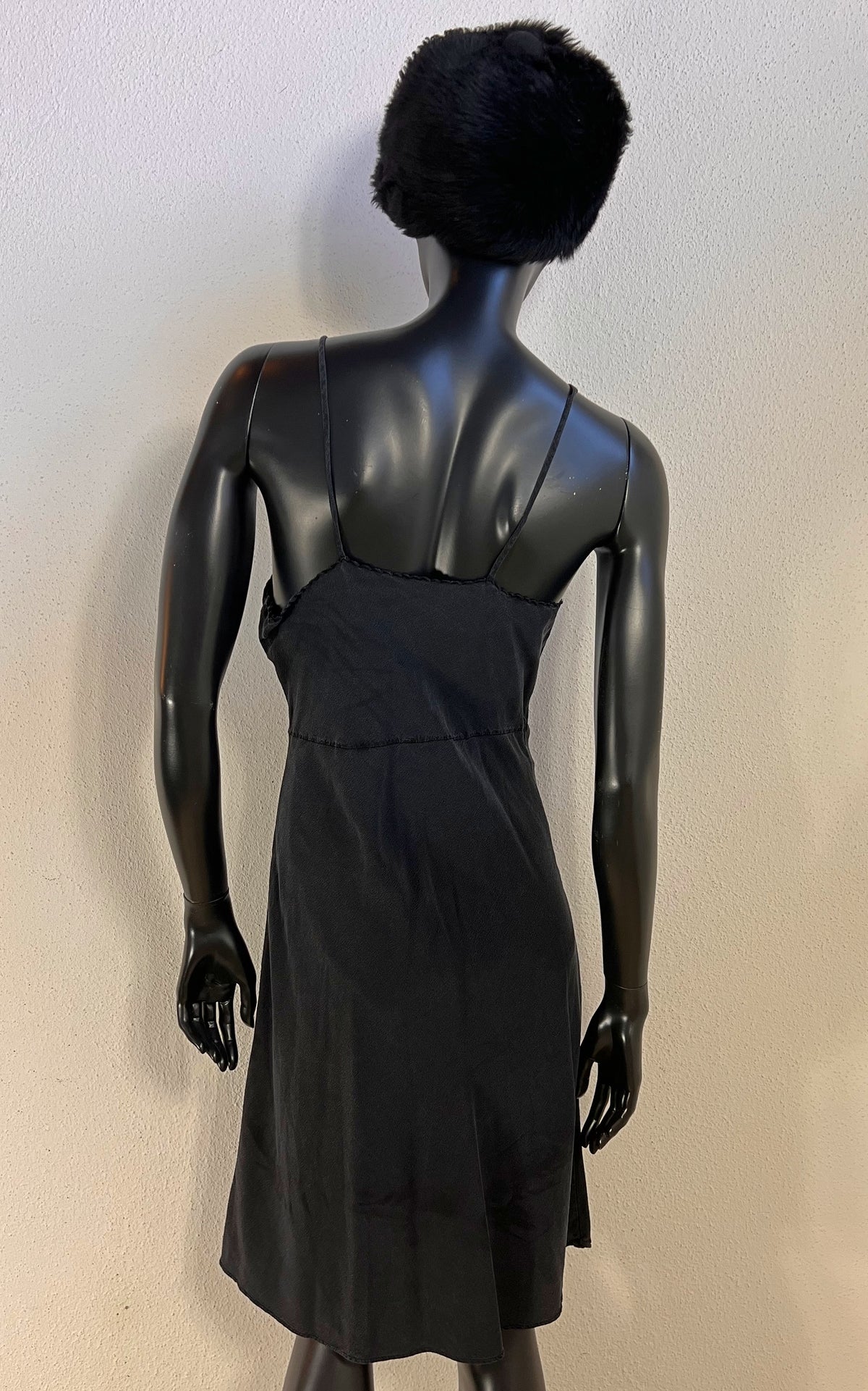 Vintage Washed Silk Slip Dress